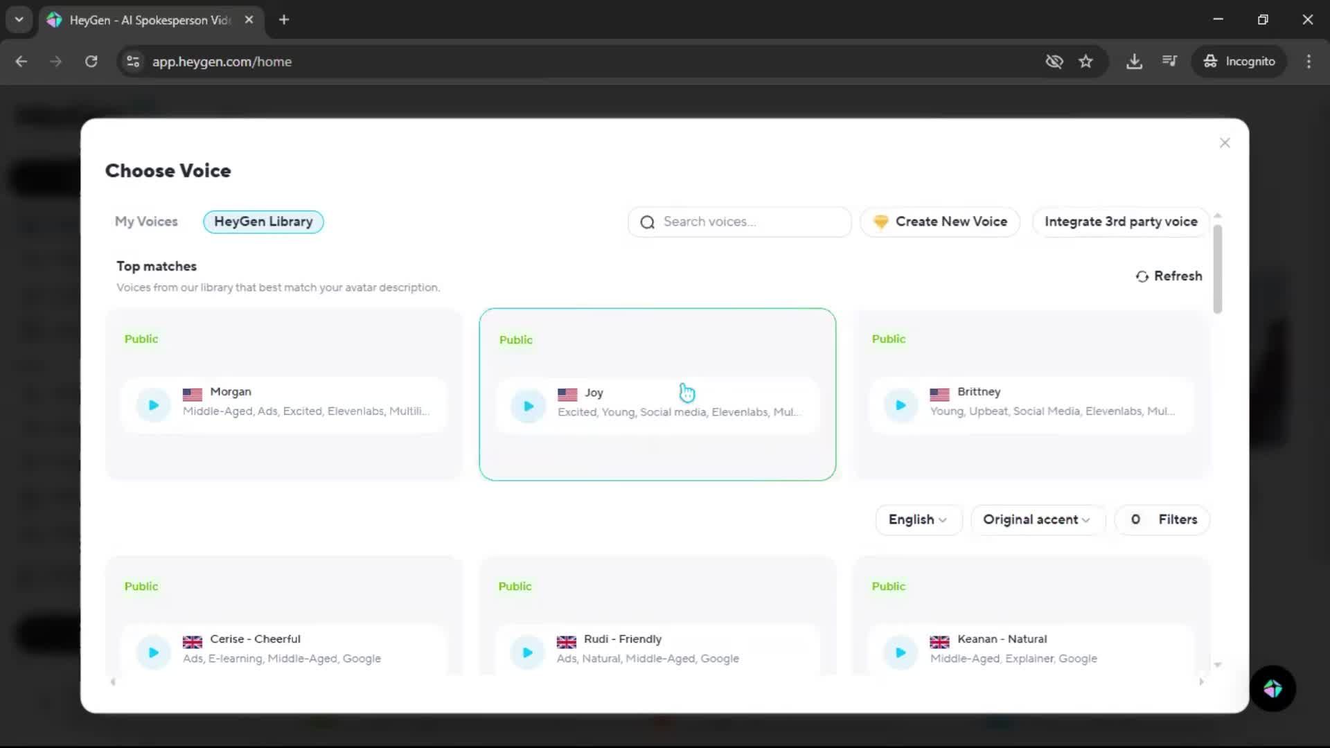 Onboarding screenshot
