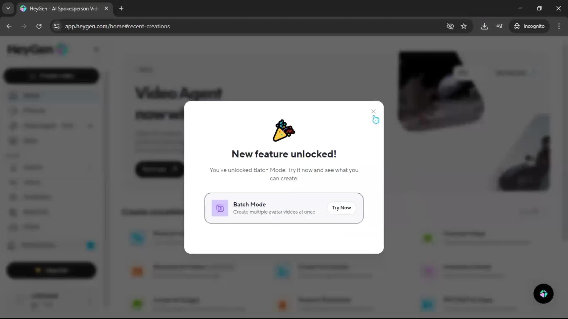Onboarding screenshot