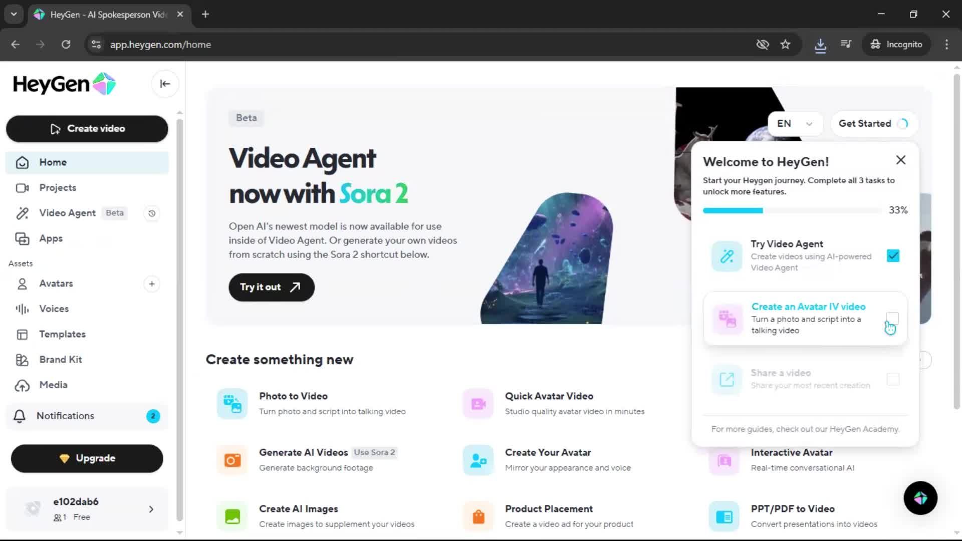Onboarding screenshot