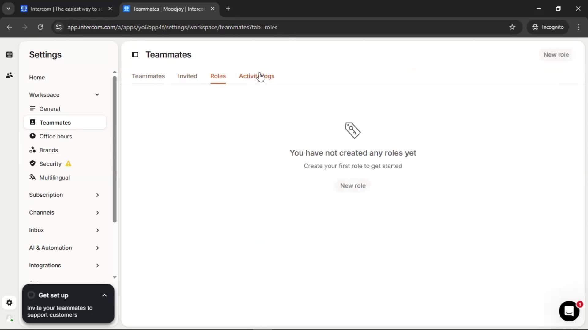 Onboarding screenshot