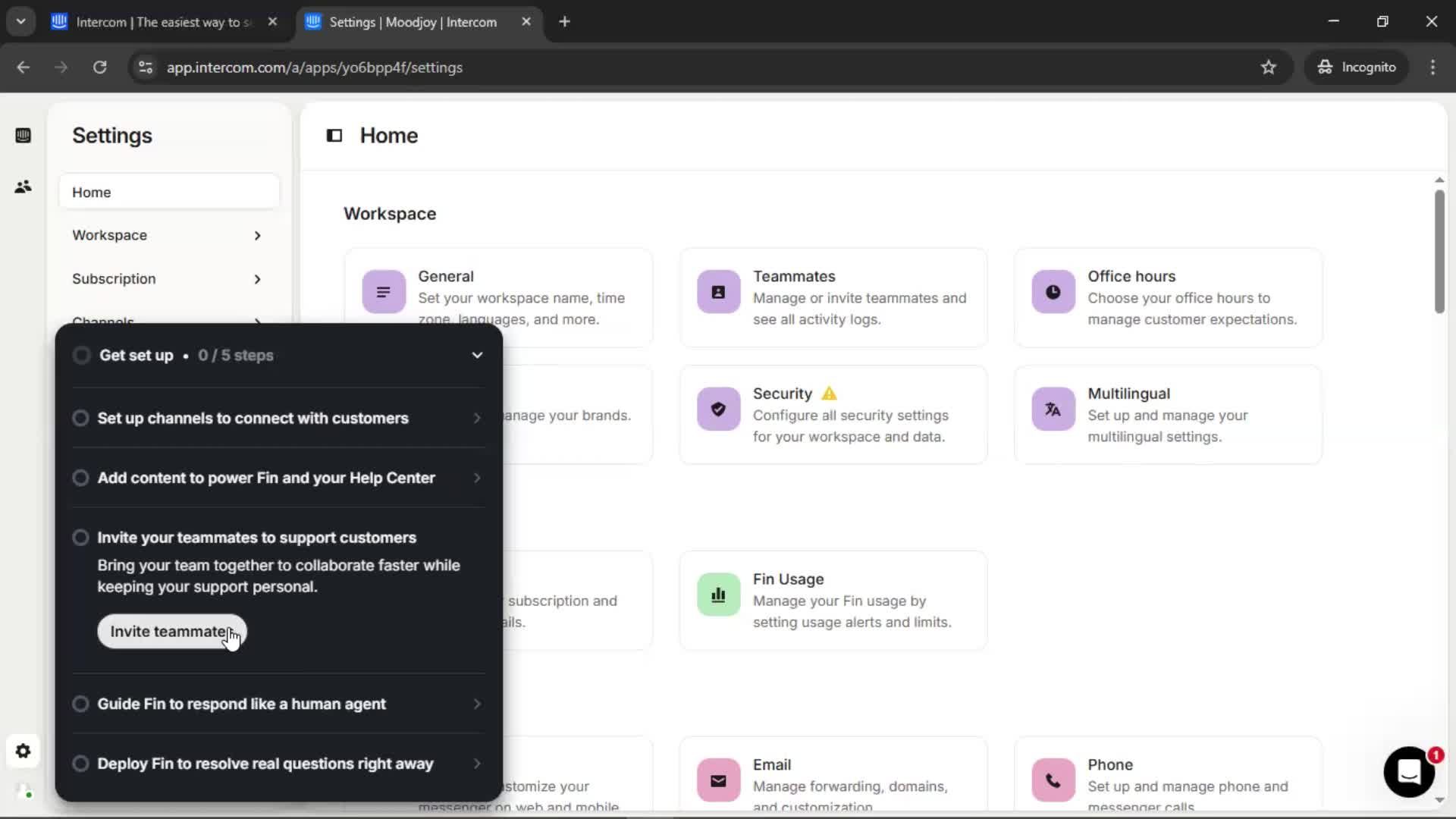 Onboarding screenshot