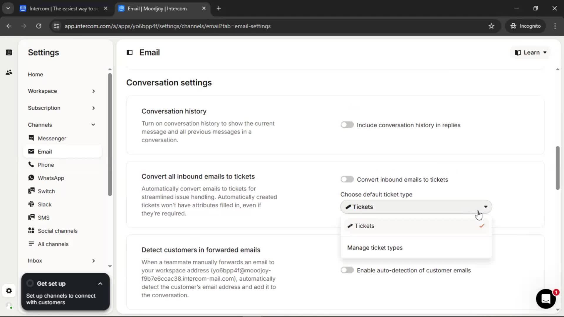 Onboarding screenshot