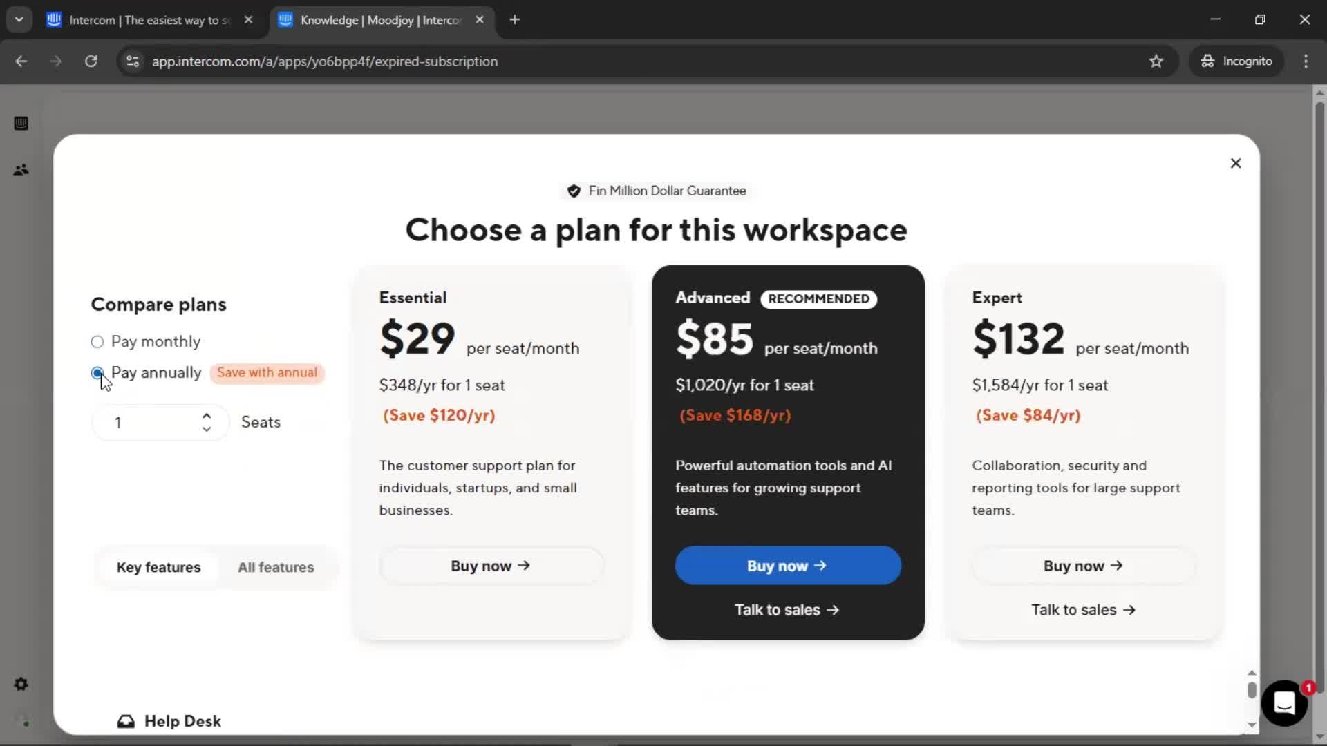 Onboarding screenshot