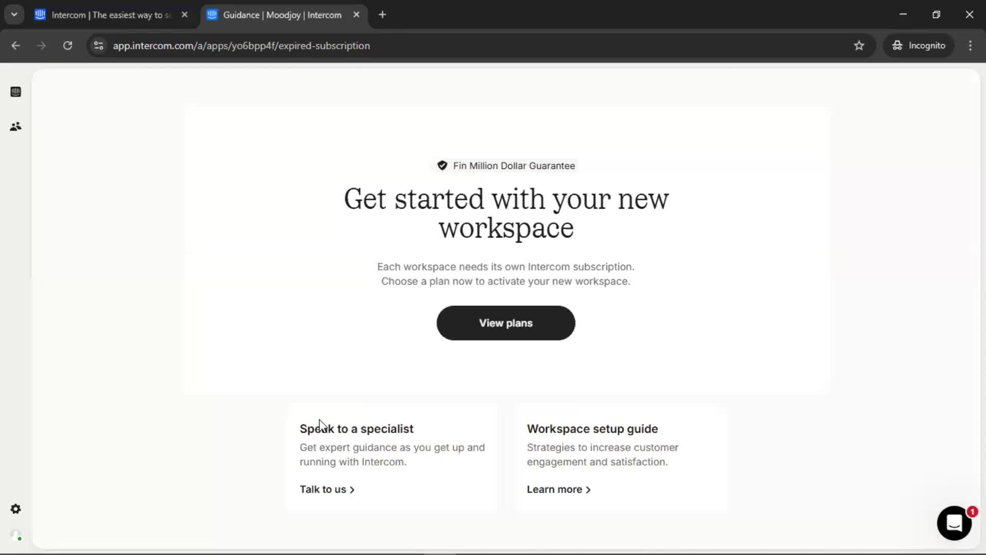 Onboarding screenshot