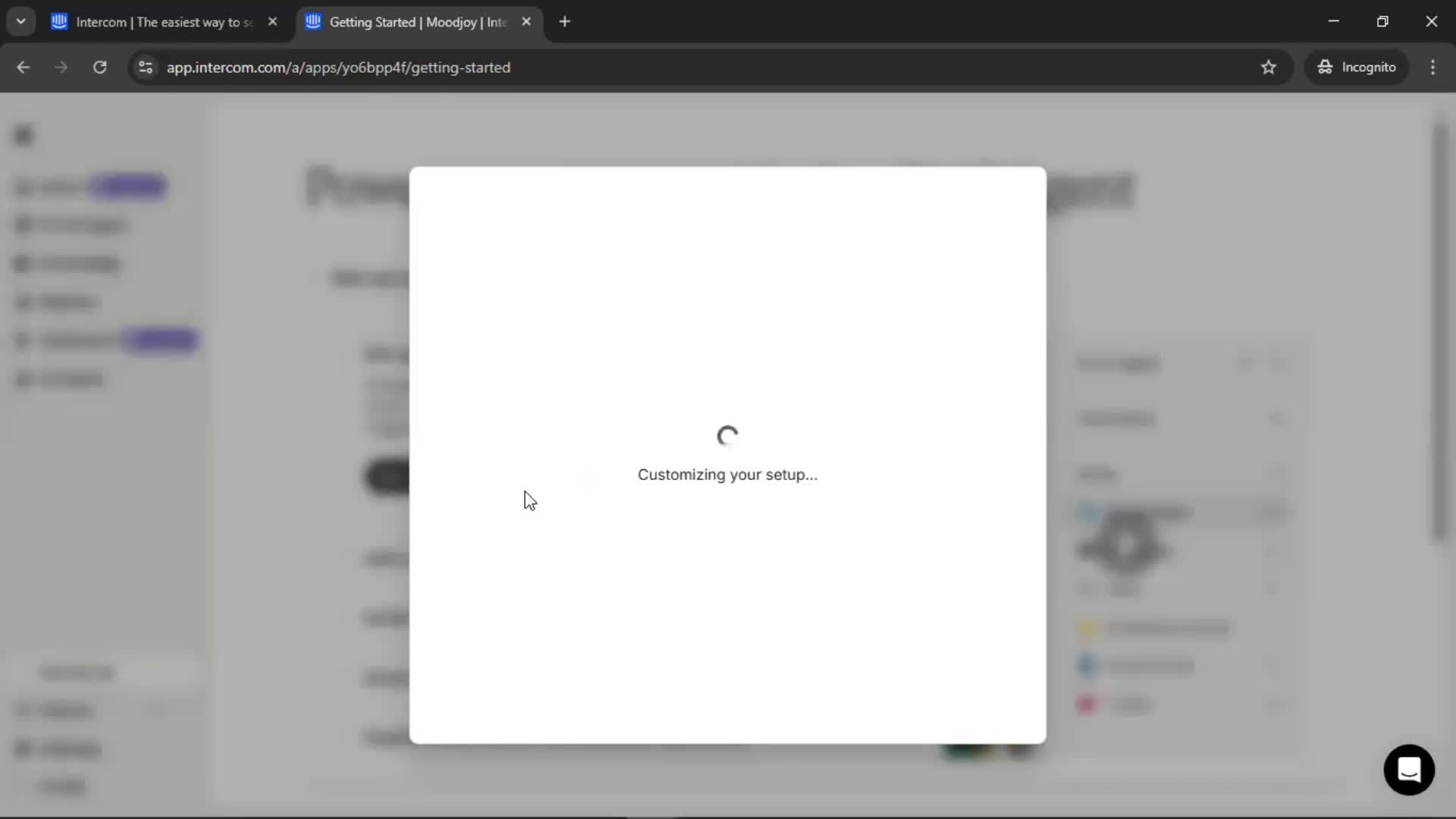 Onboarding screenshot