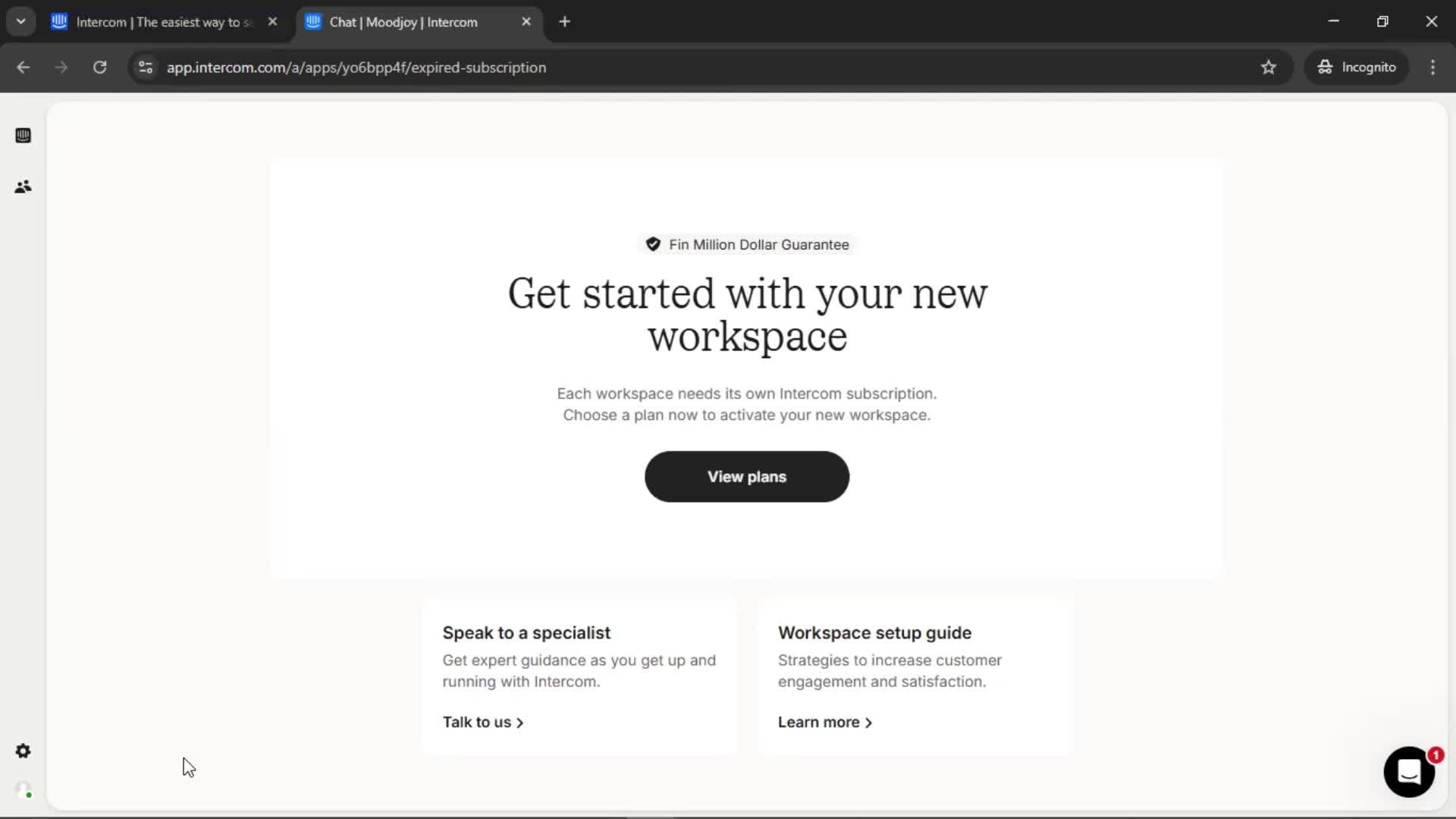 Onboarding screenshot
