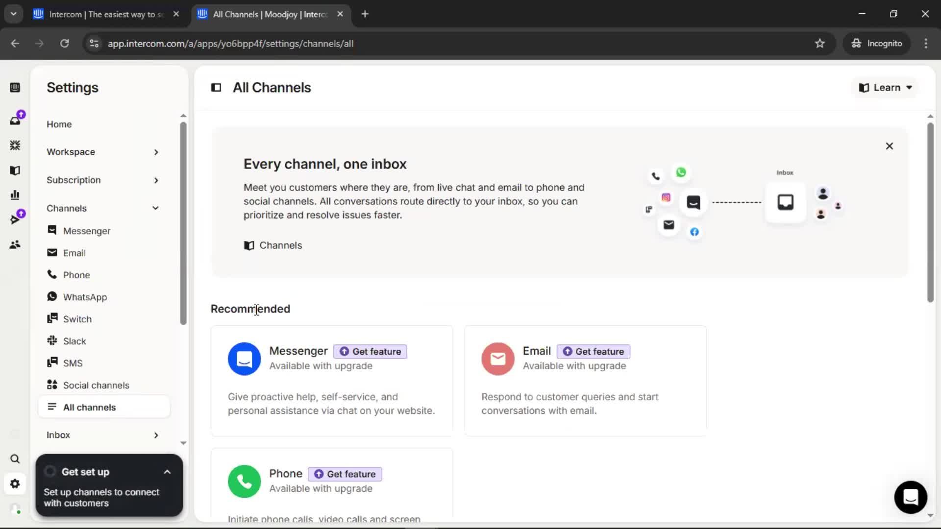 Onboarding screenshot