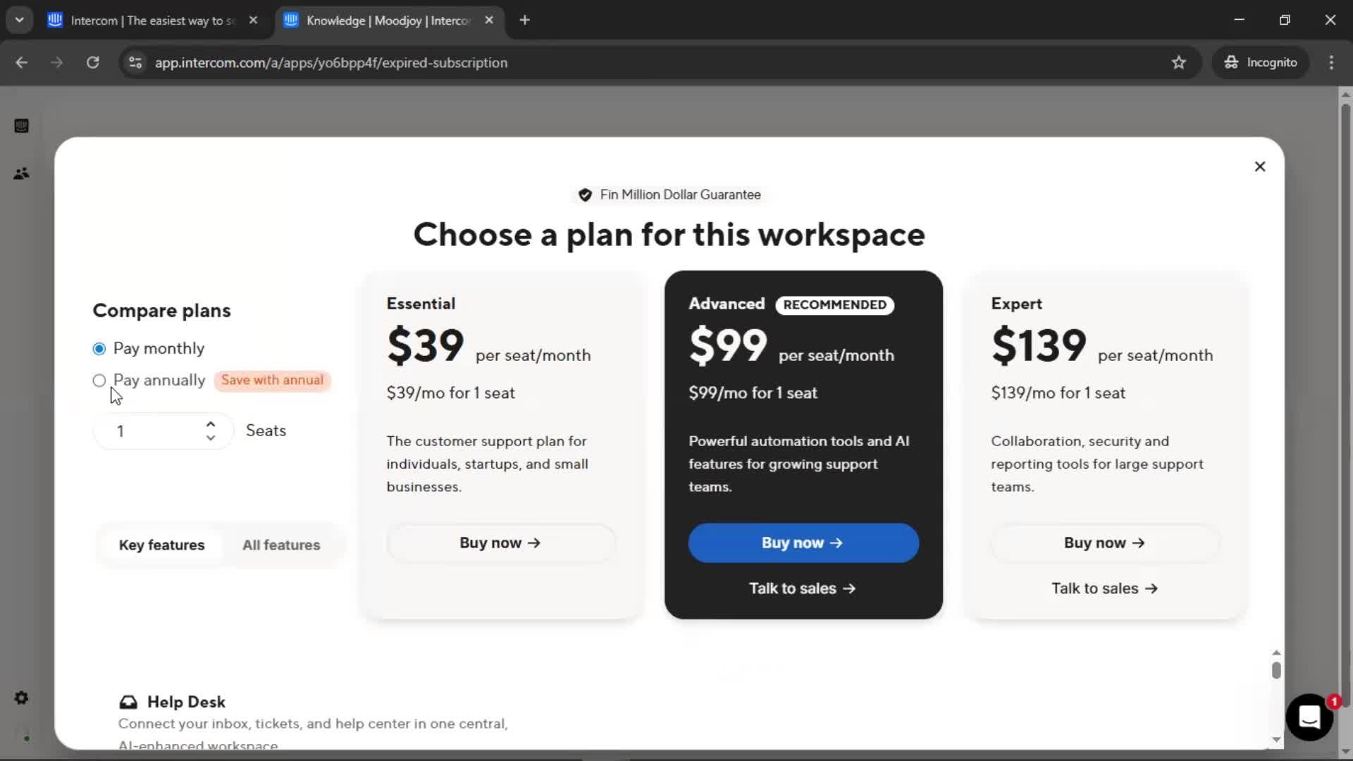 Onboarding screenshot