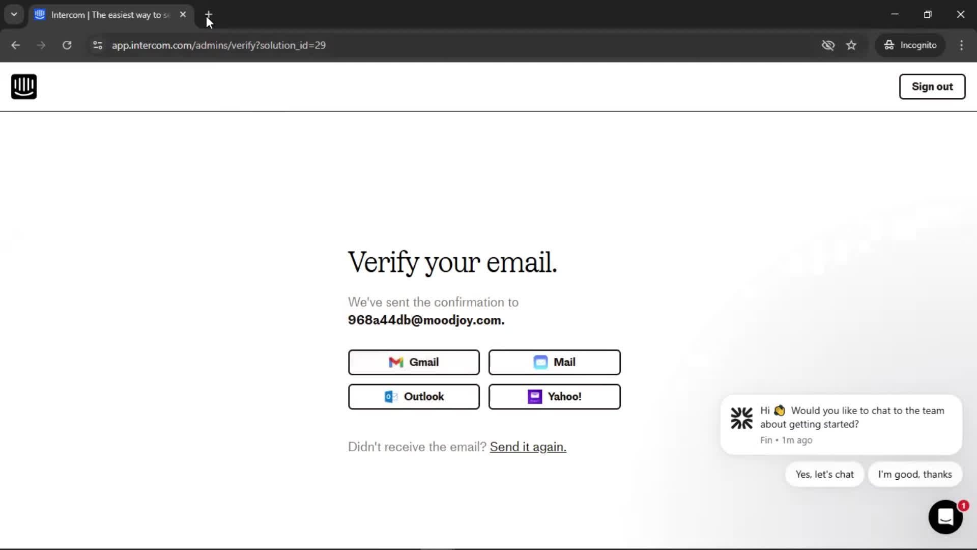 Onboarding screenshot
