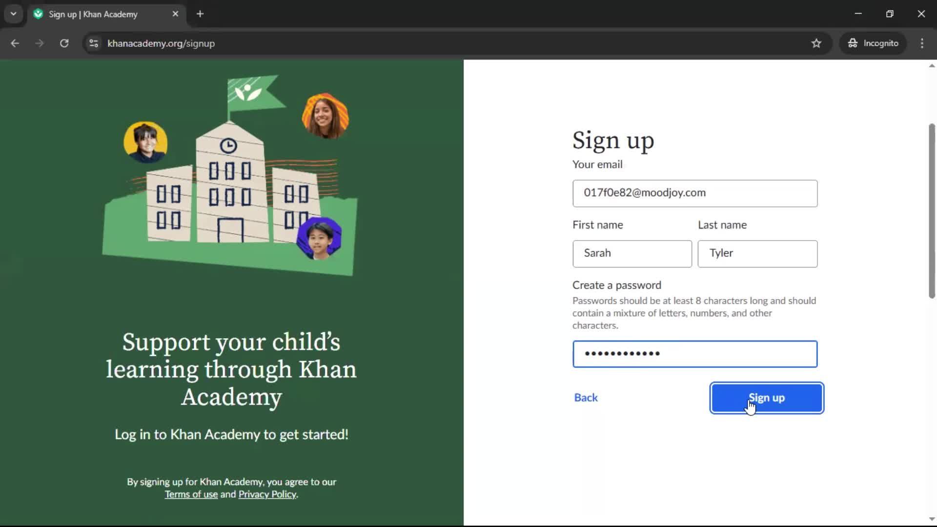 Onboarding screenshot