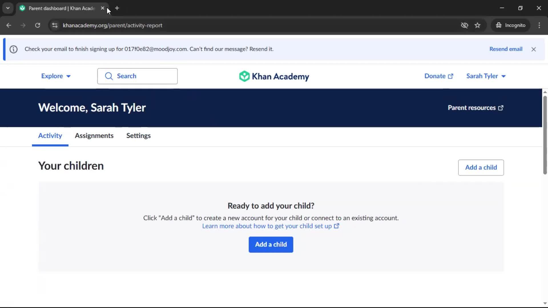 Onboarding screenshot