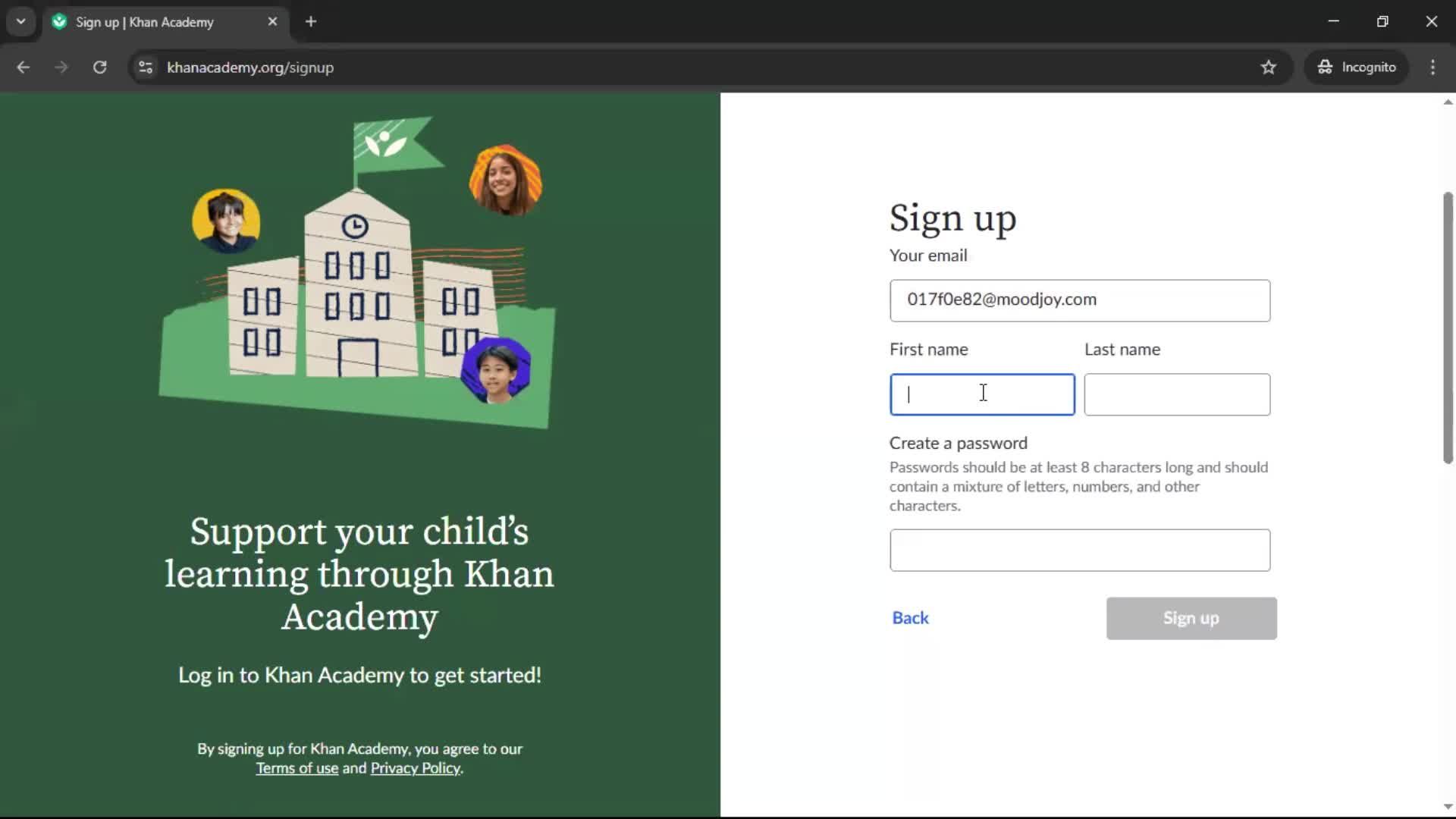 Onboarding screenshot