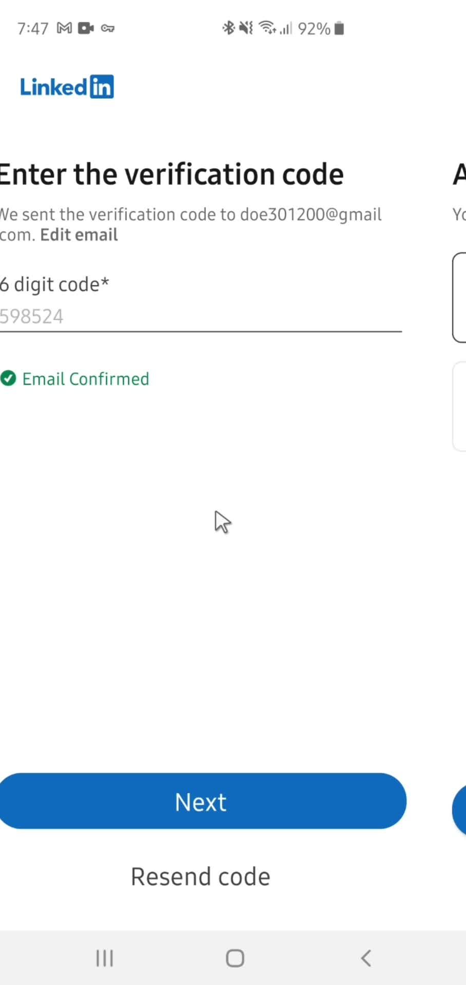 Onboarding screenshot