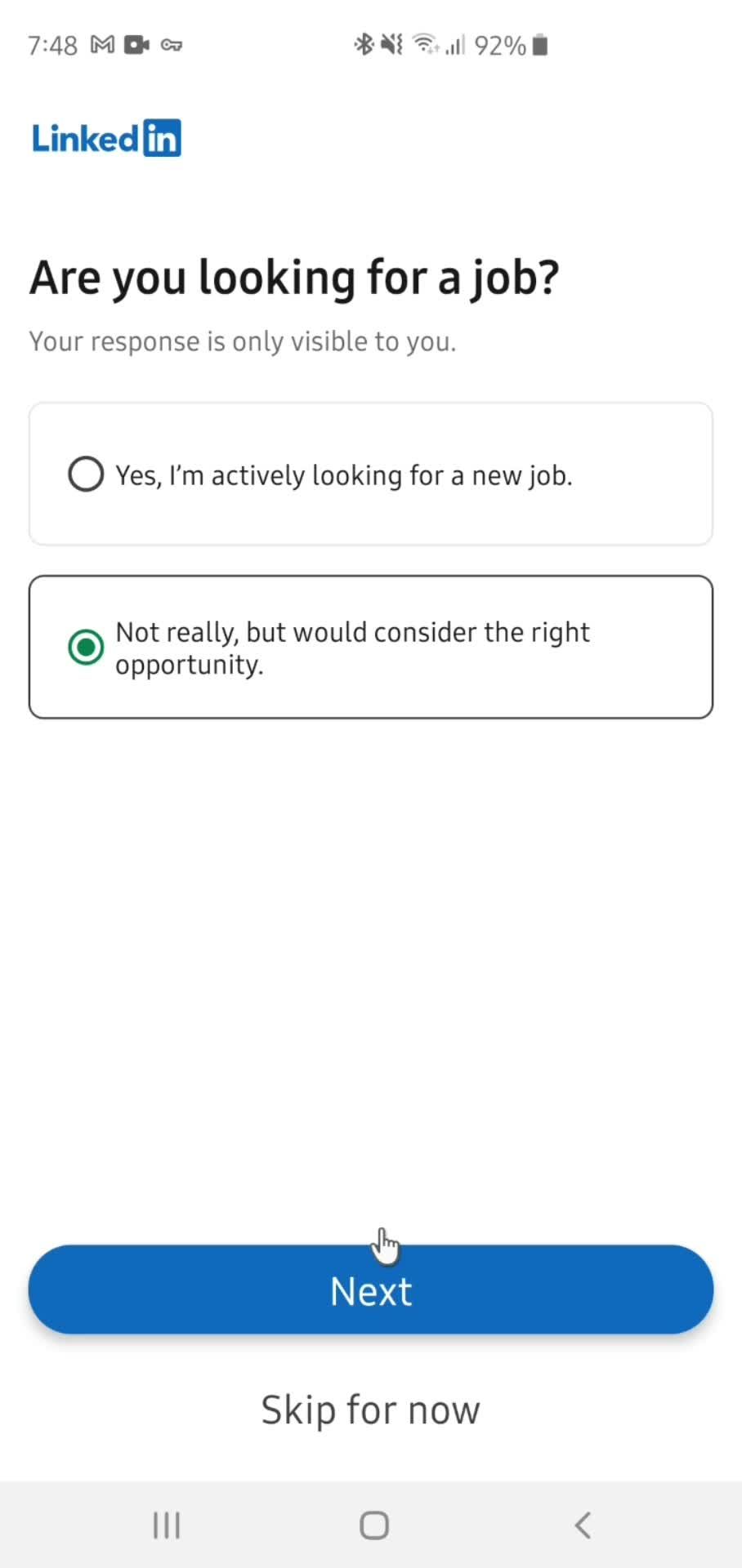 Onboarding screenshot