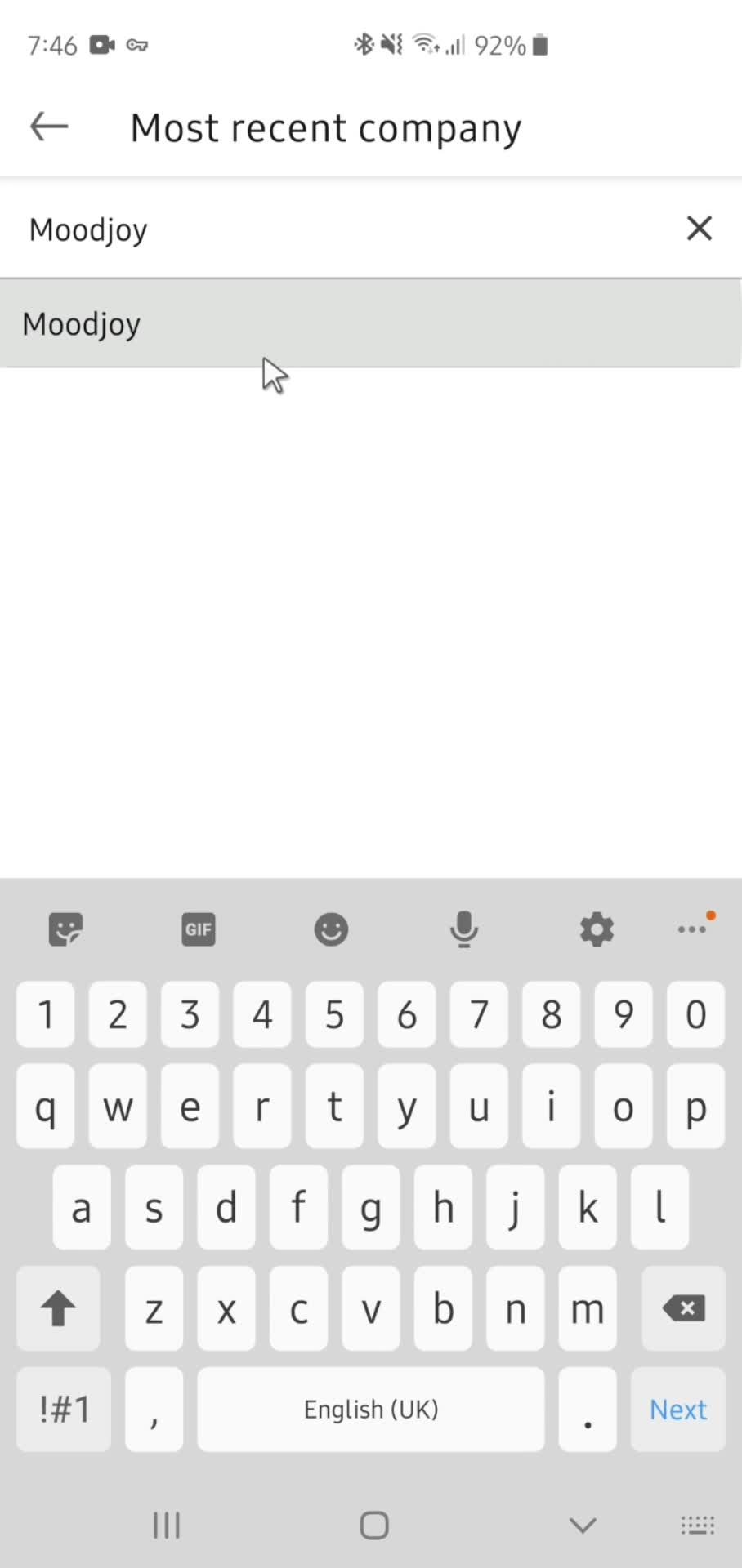 Onboarding screenshot