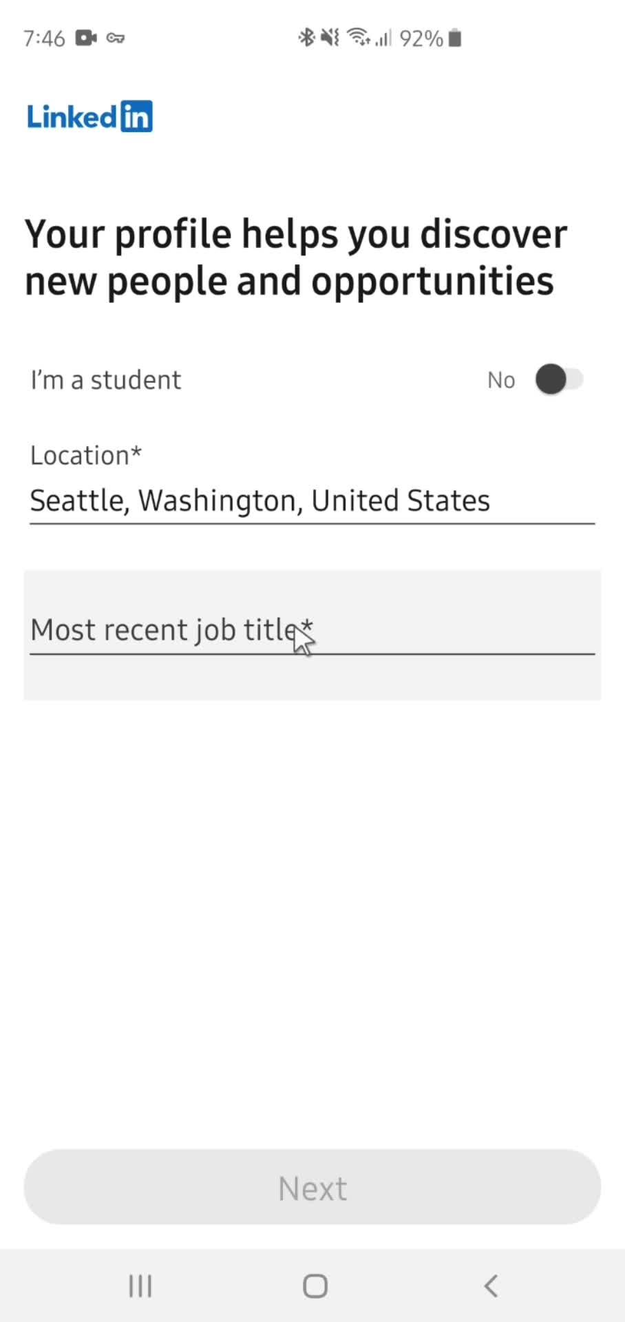 Onboarding screenshot