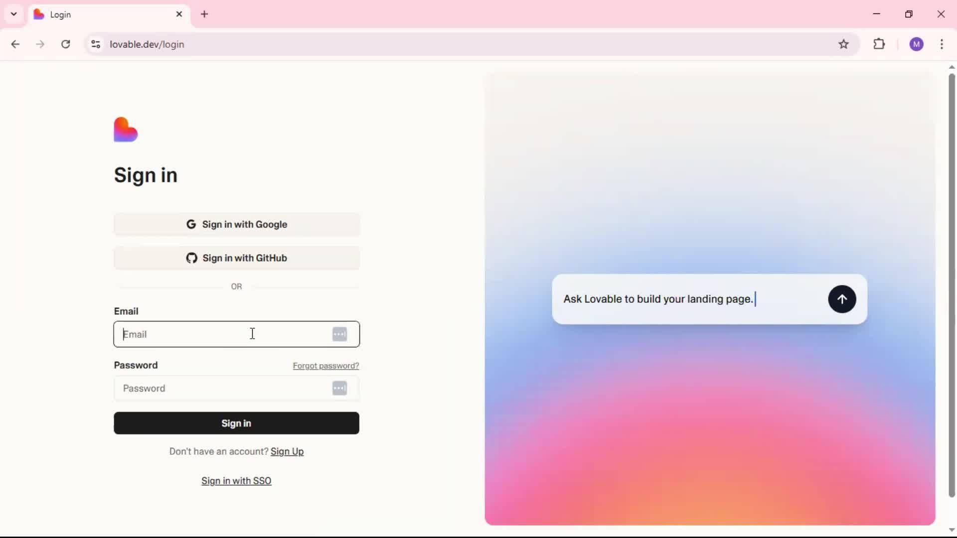 Onboarding screenshot