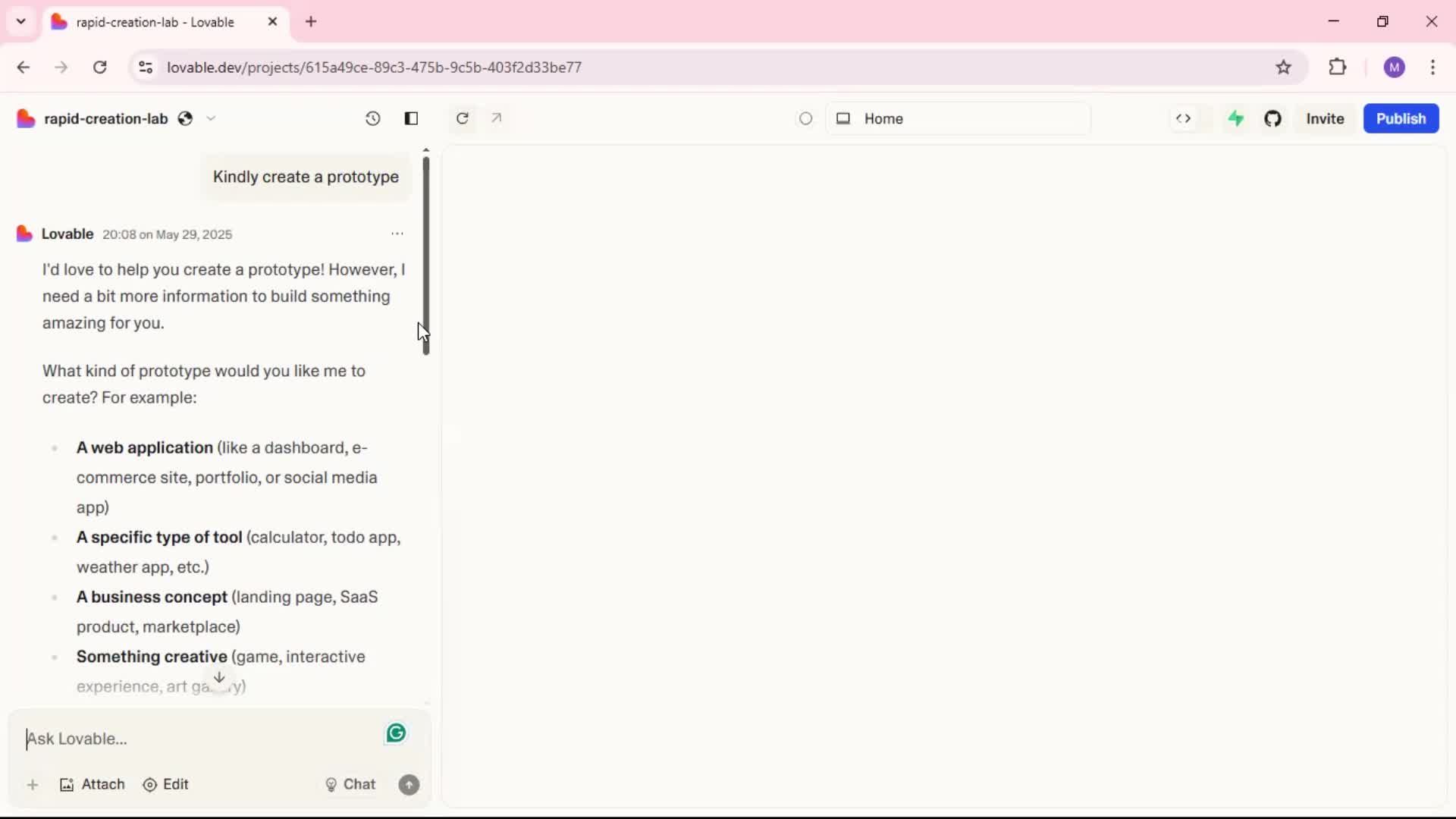Onboarding screenshot