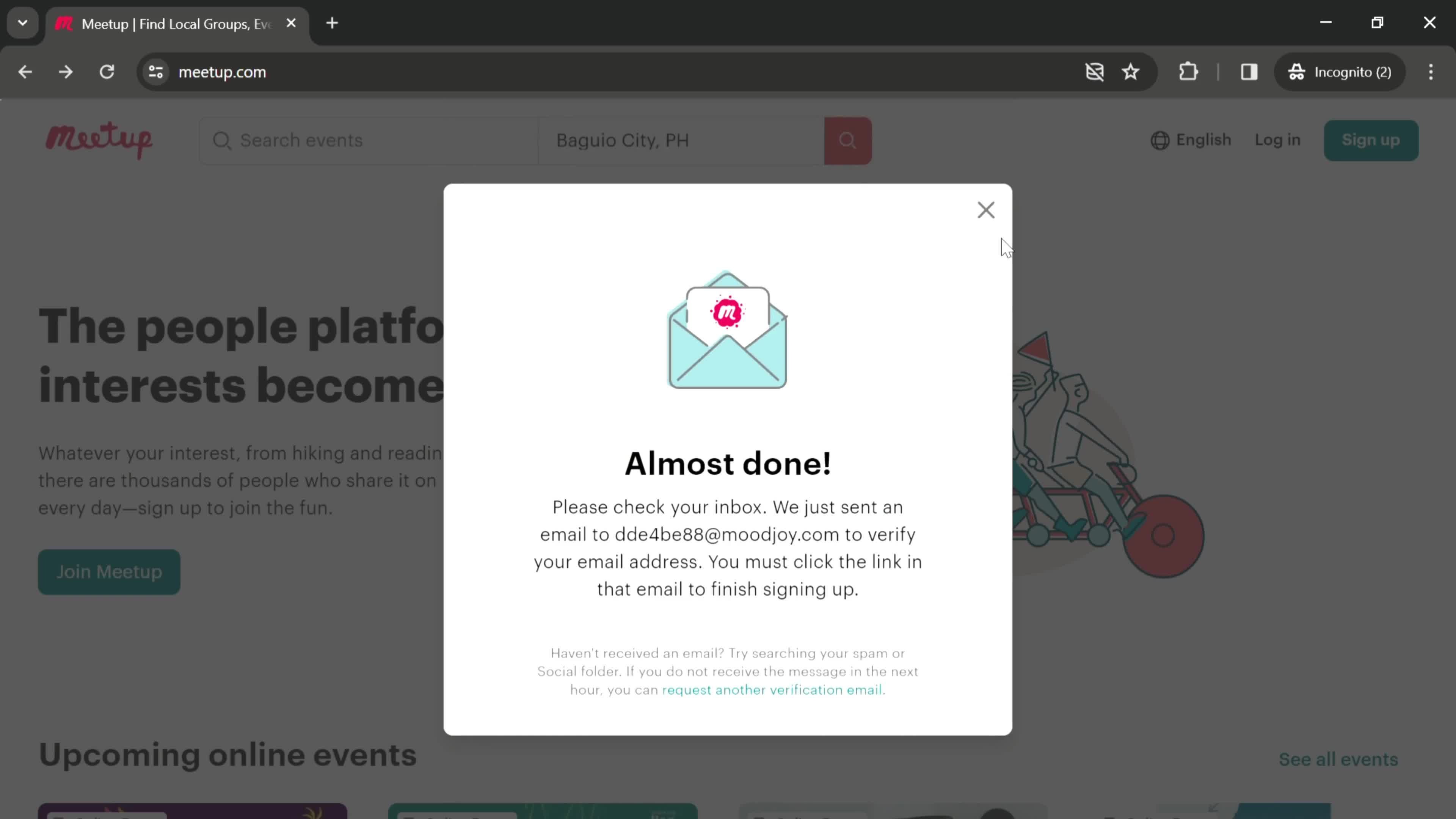 Onboarding screenshot