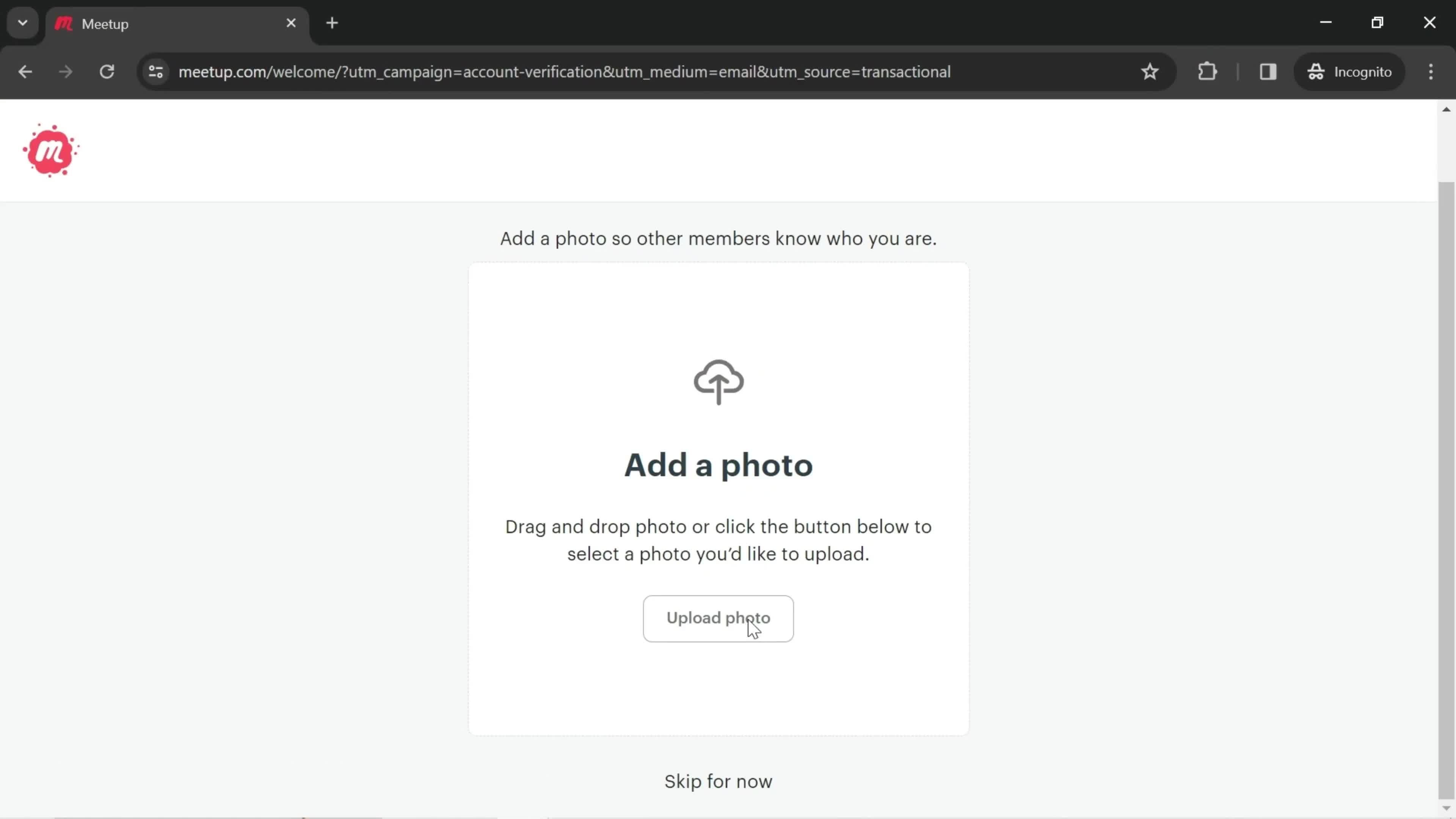 Onboarding screenshot