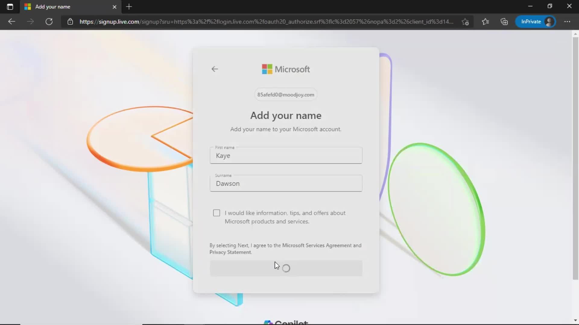 Onboarding screenshot