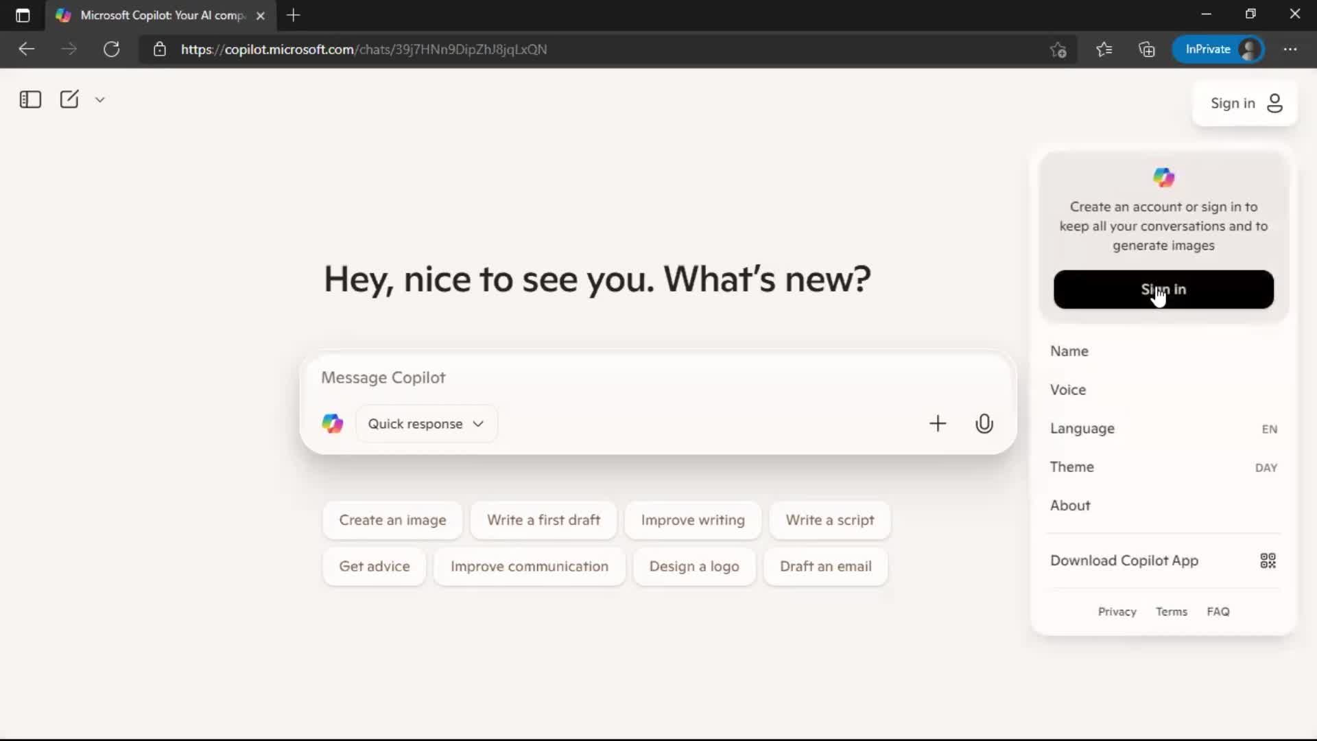 Onboarding screenshot