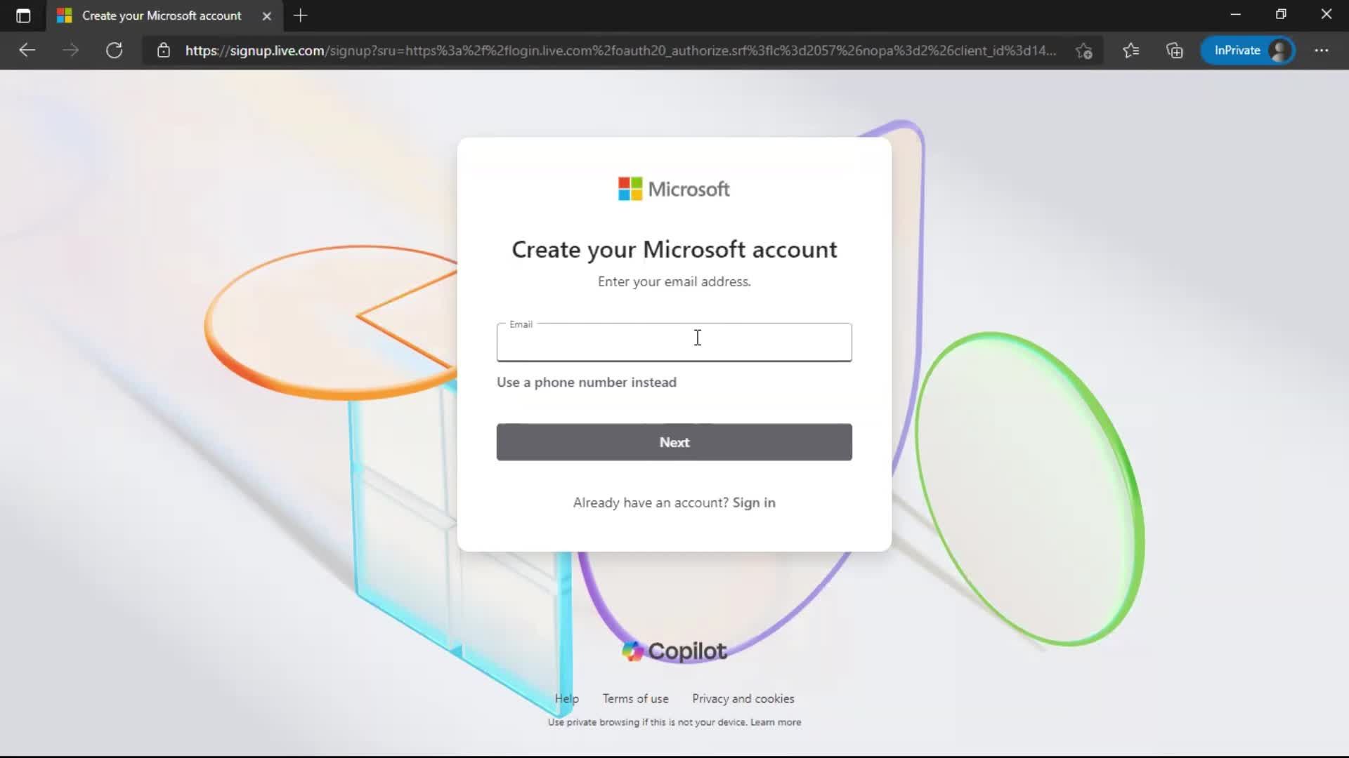 Onboarding screenshot