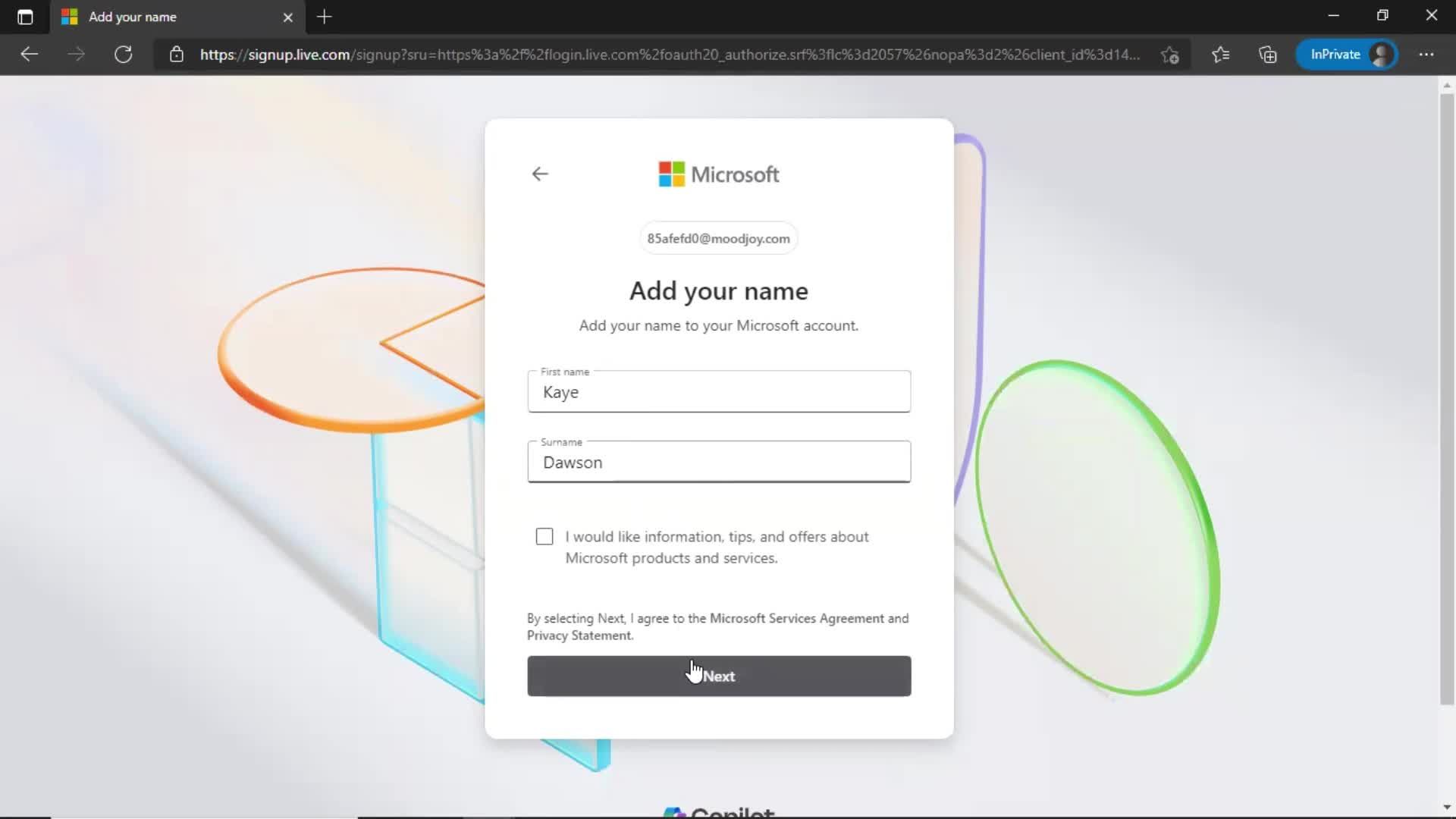 Onboarding screenshot