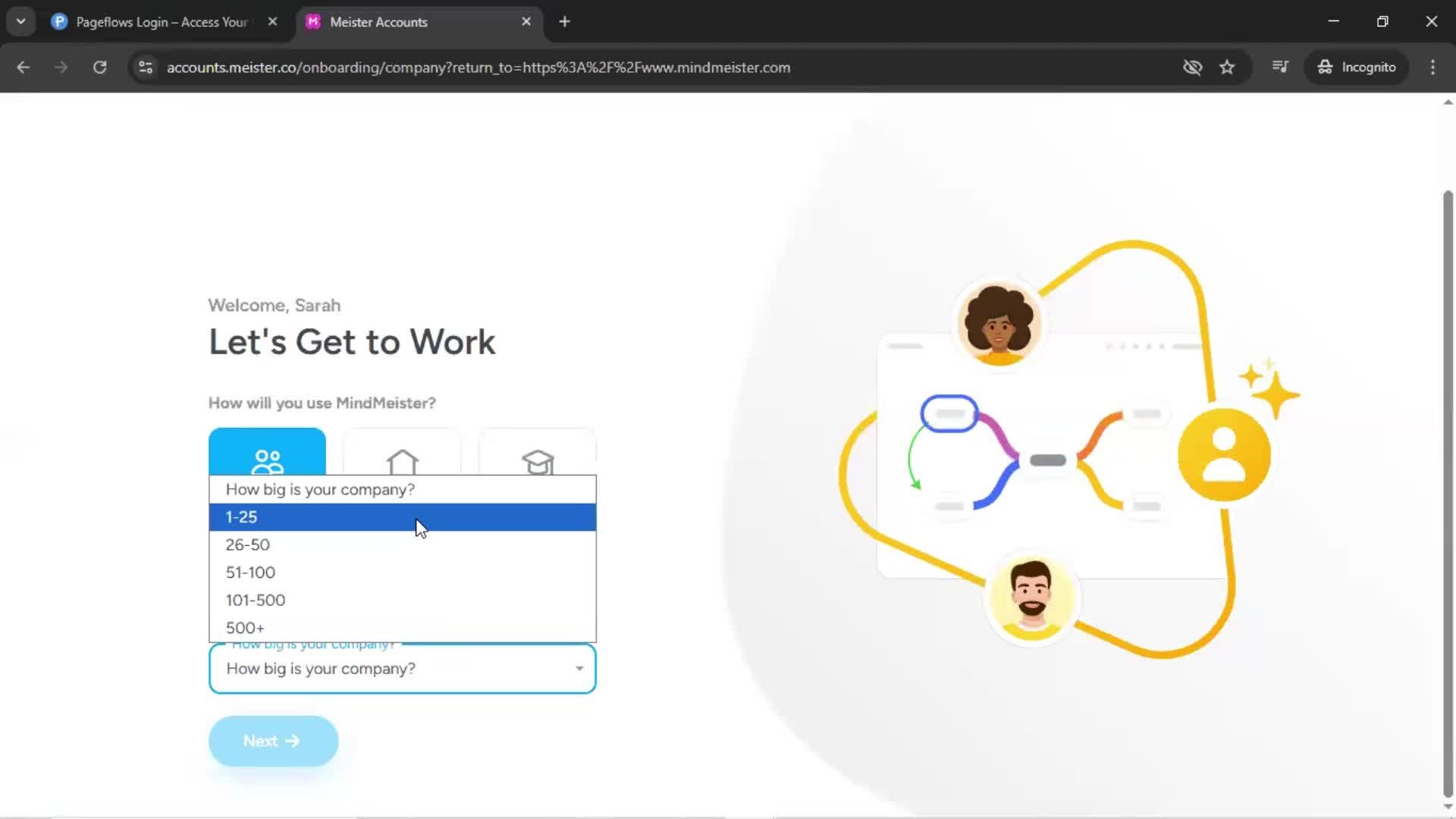 Onboarding screenshot