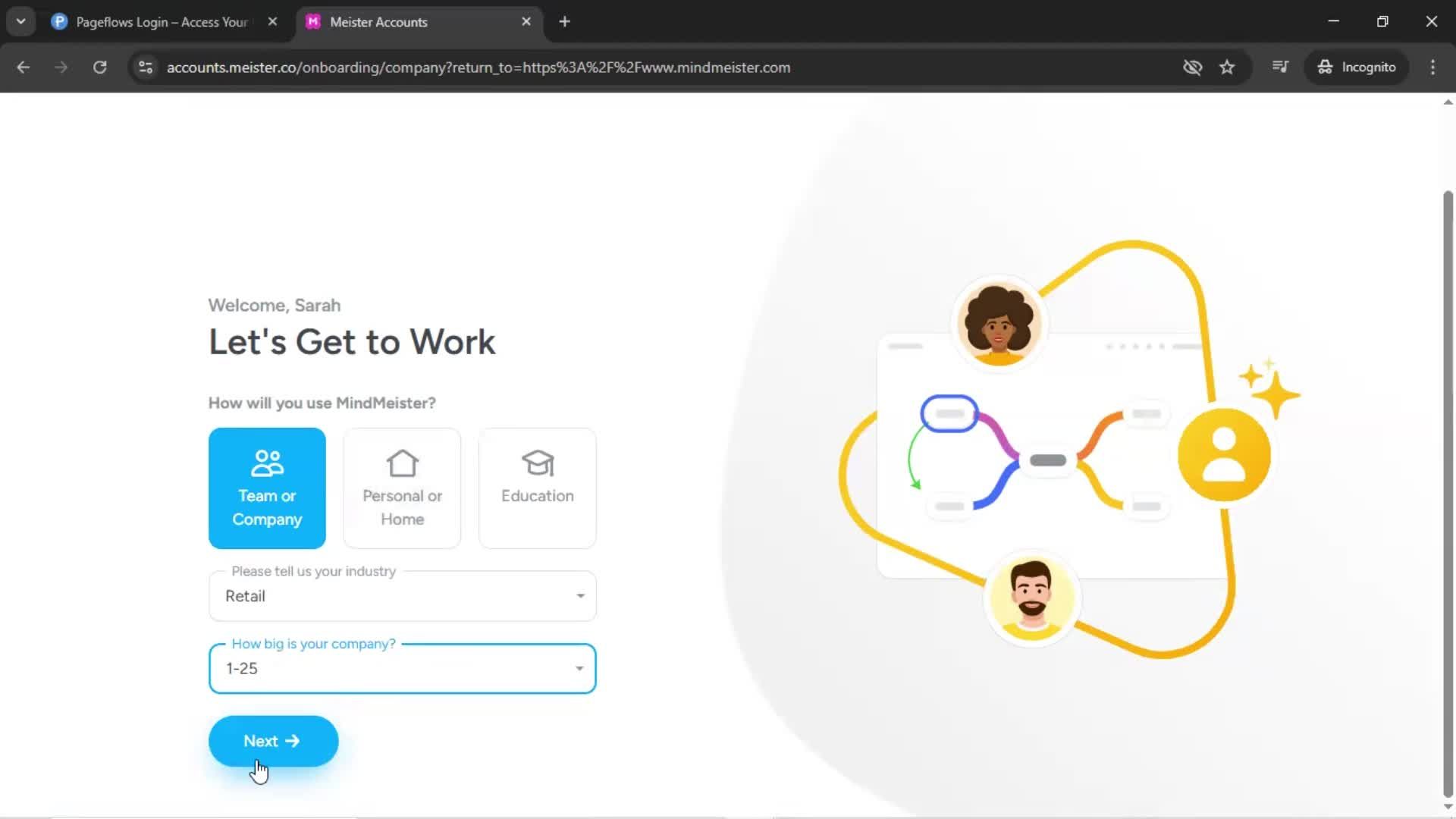 Onboarding screenshot