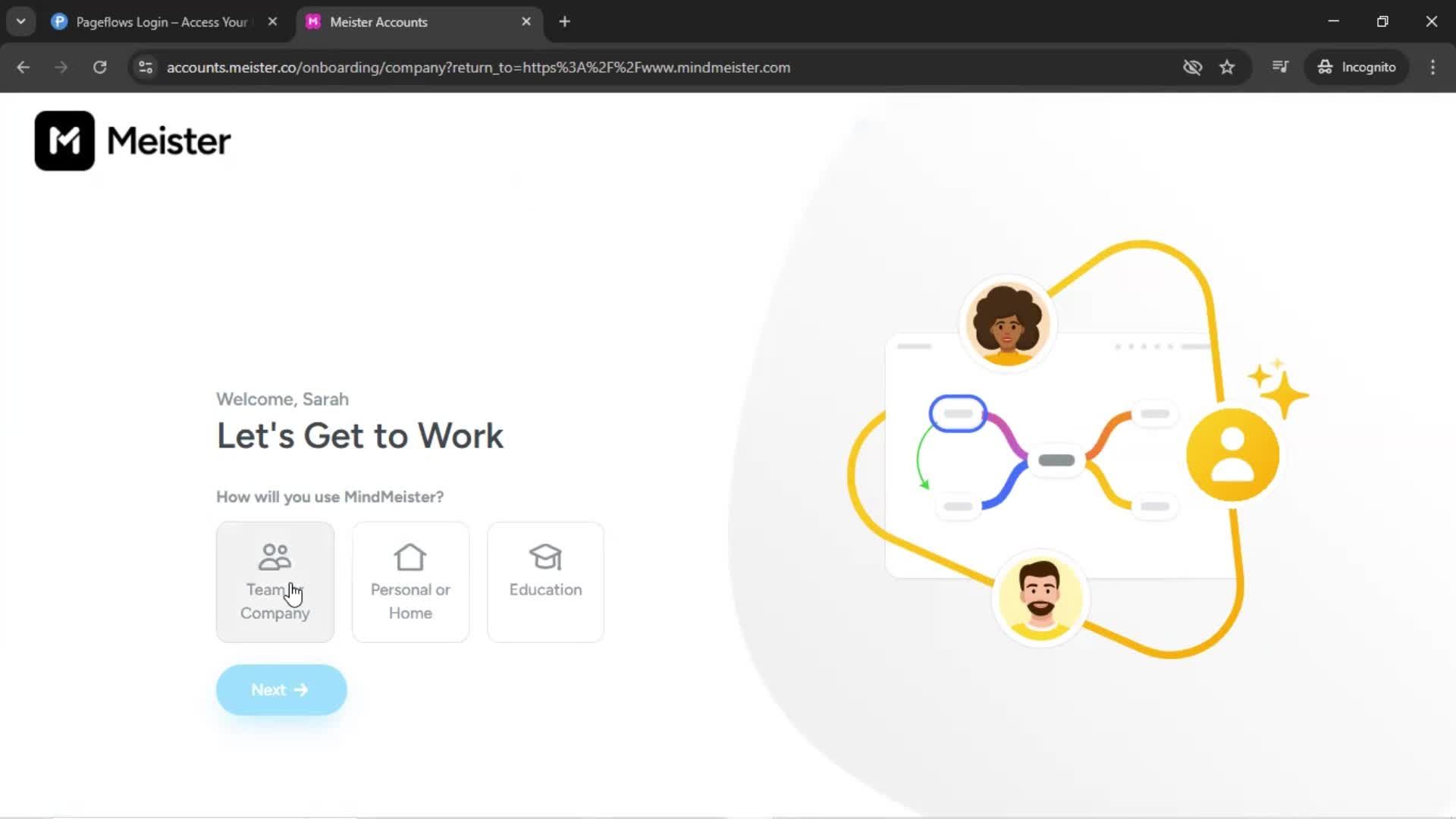 Onboarding screenshot