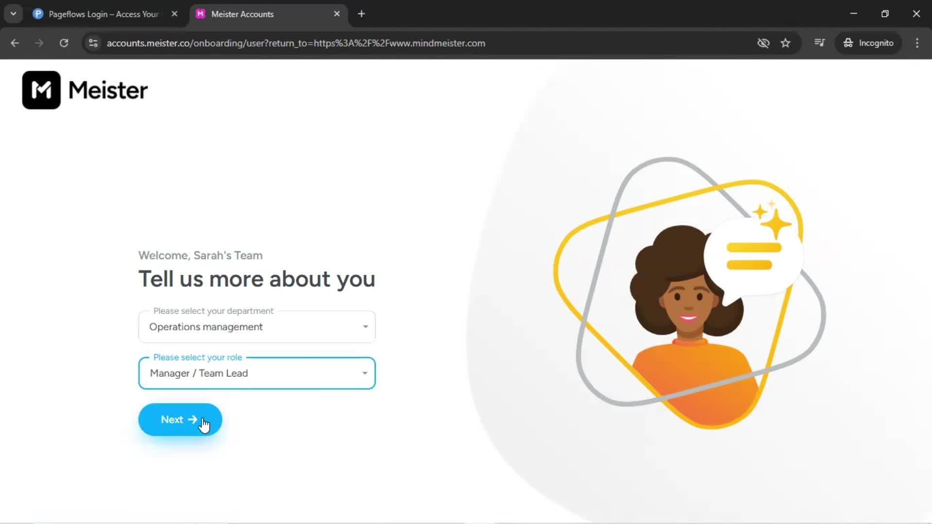 Onboarding screenshot