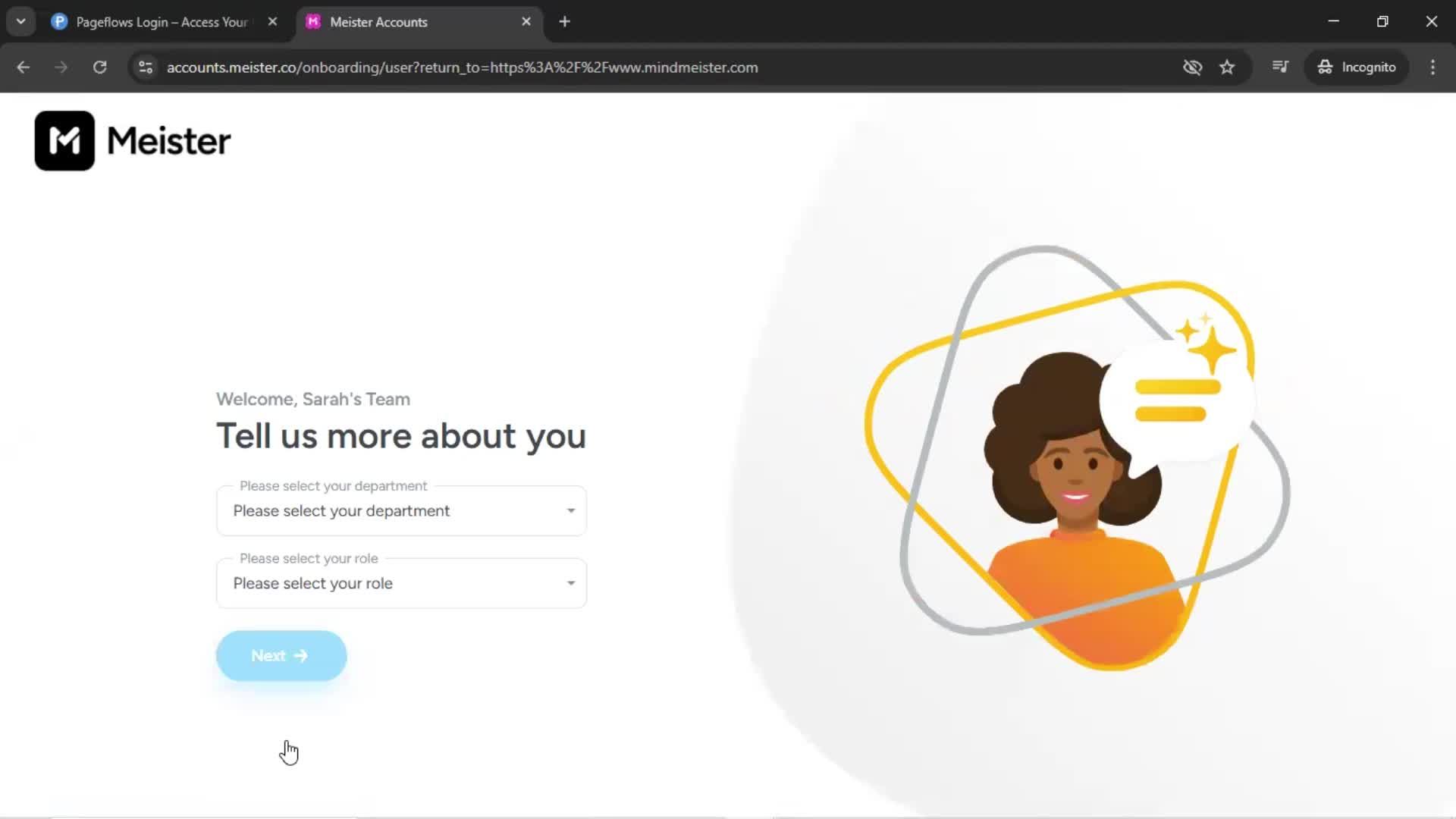 Onboarding screenshot