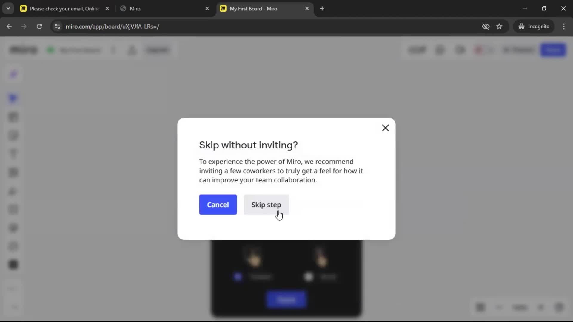 Onboarding screenshot