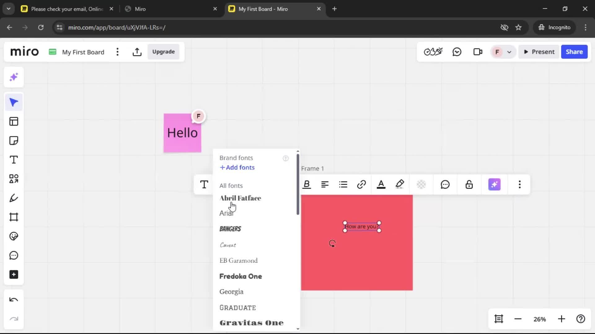 Onboarding screenshot