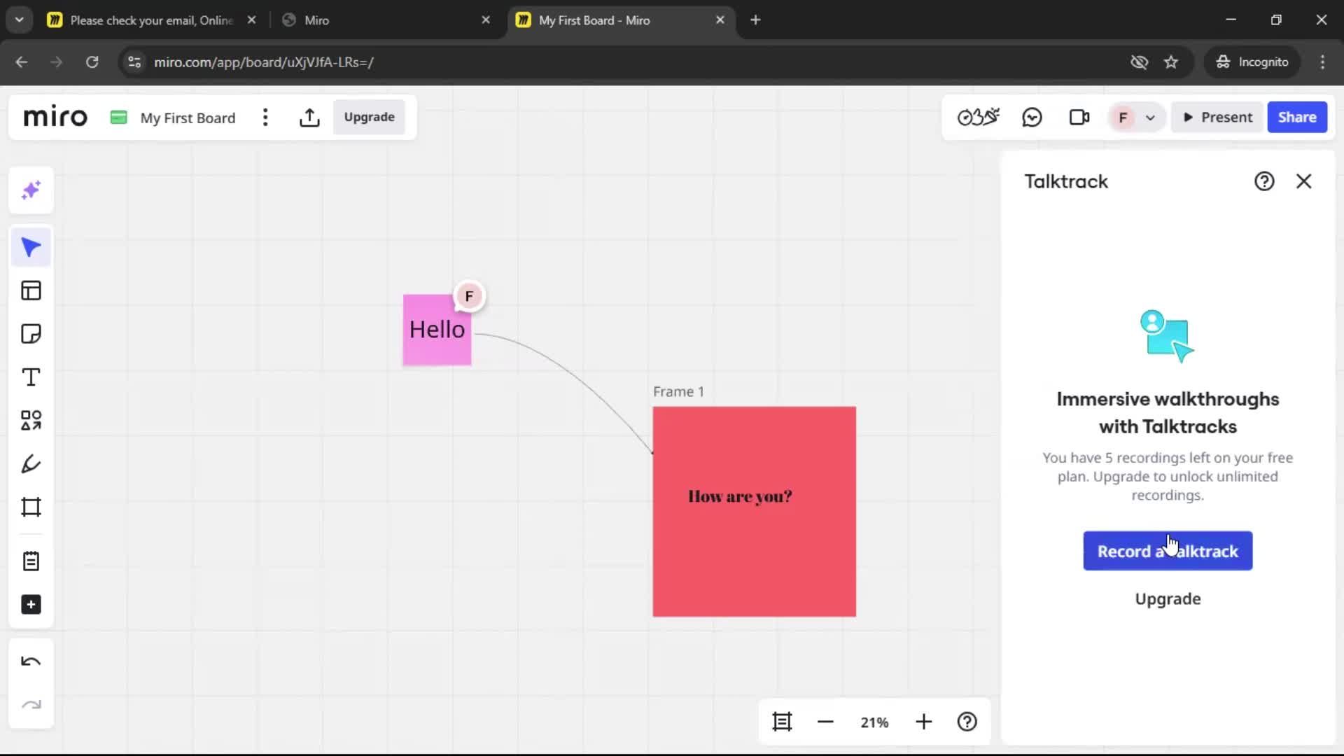 Onboarding screenshot