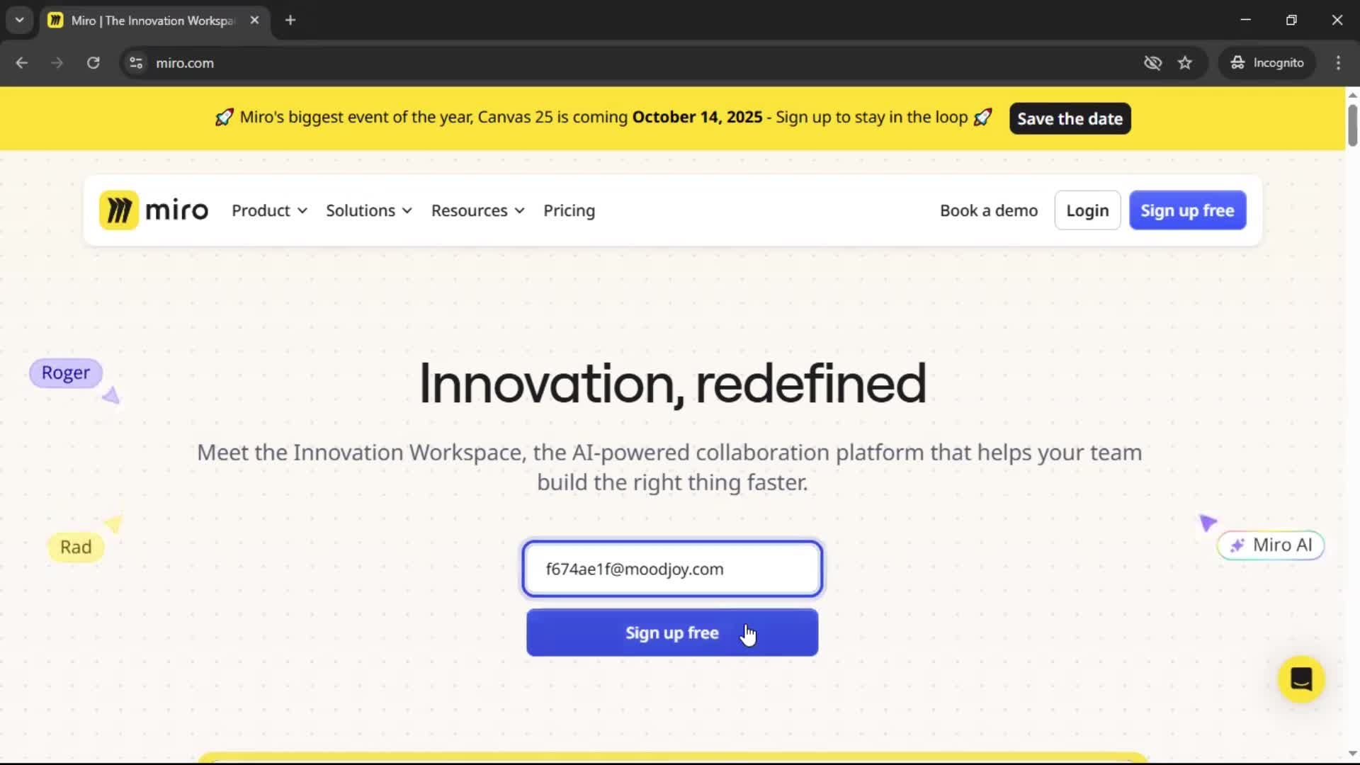 Onboarding screenshot