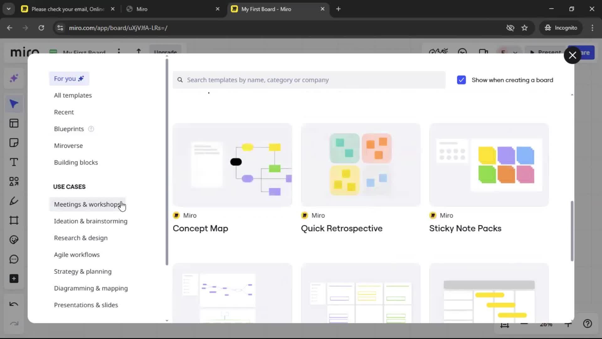 Onboarding screenshot