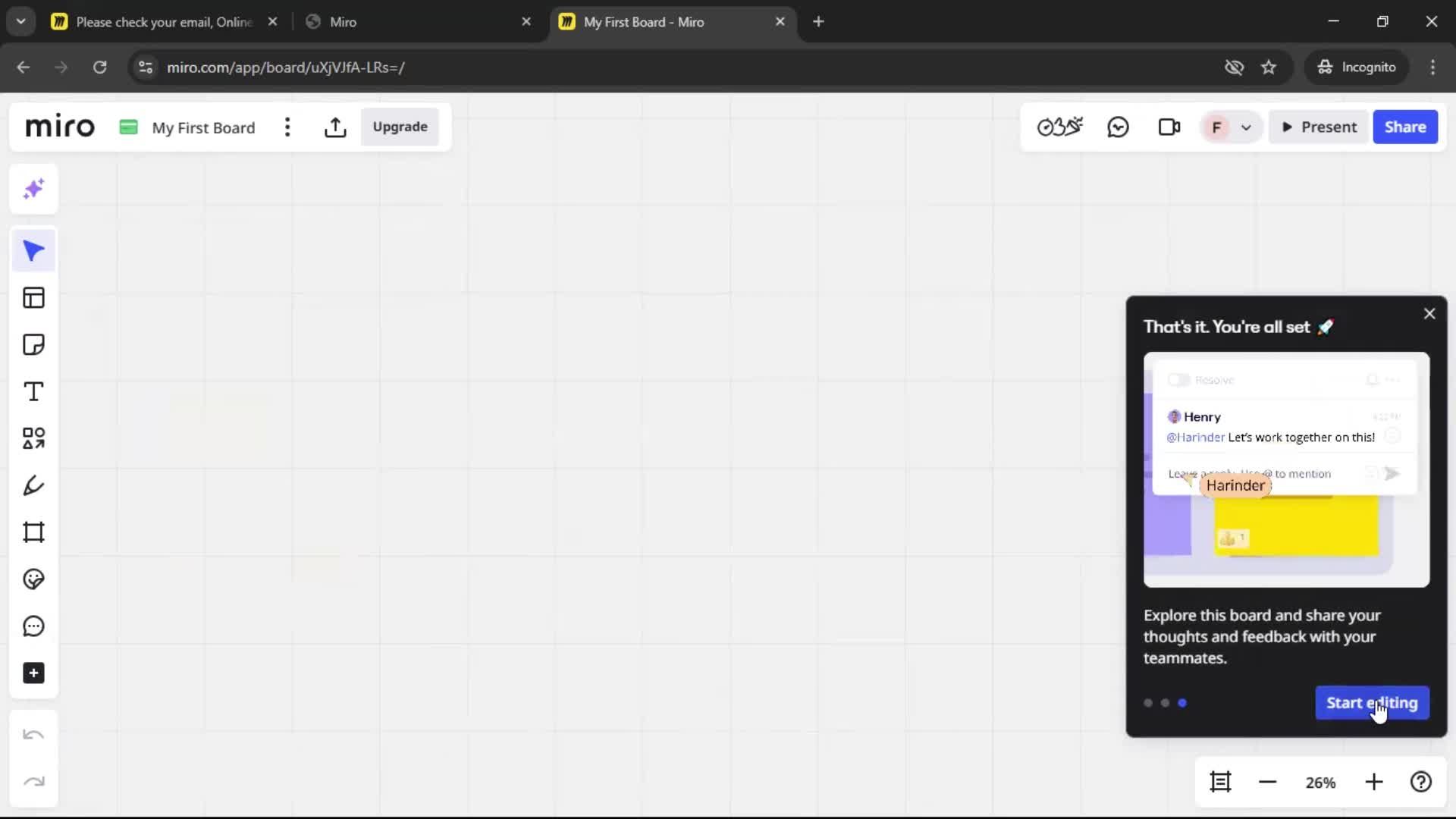 Onboarding screenshot
