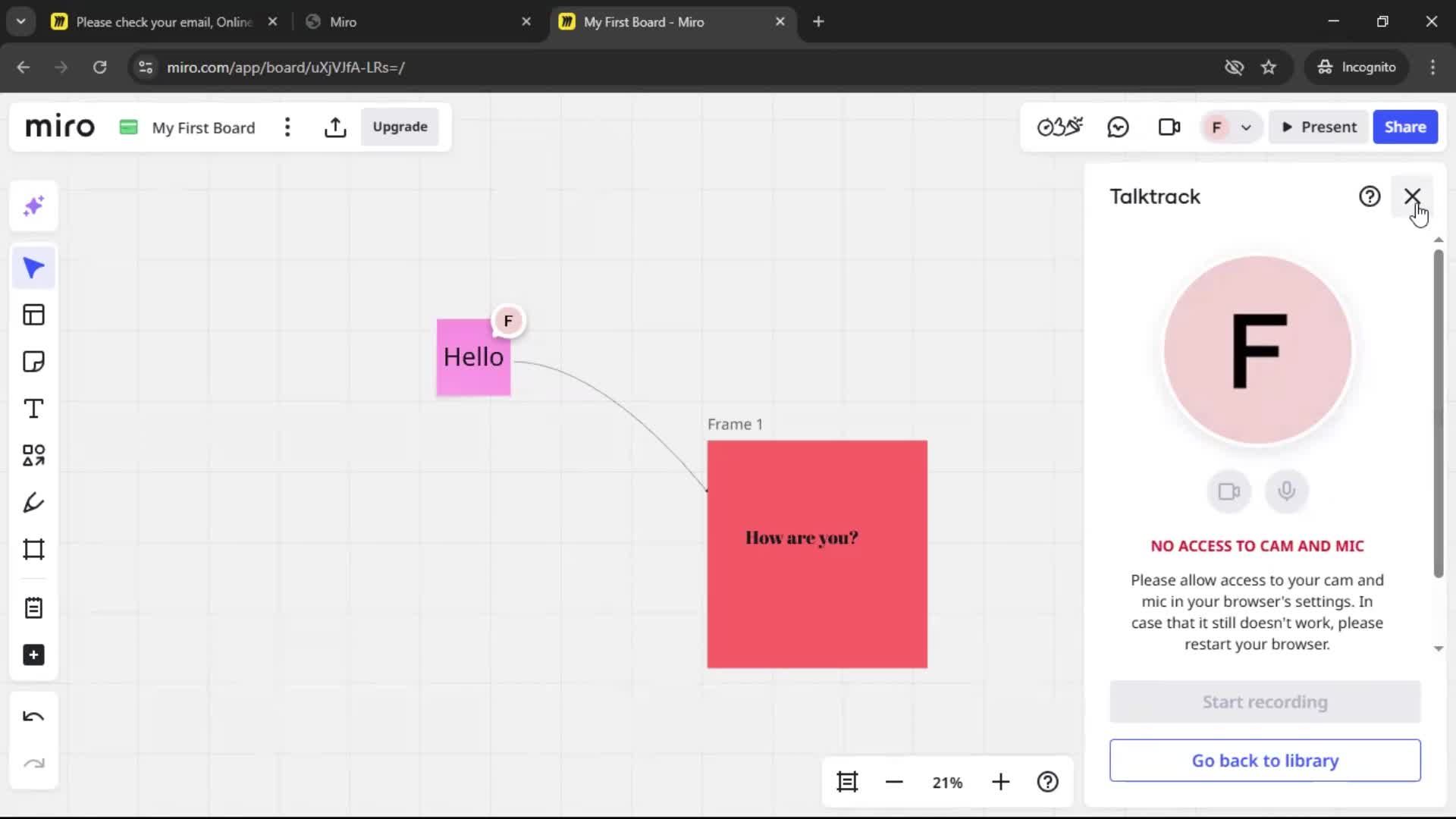 Onboarding screenshot