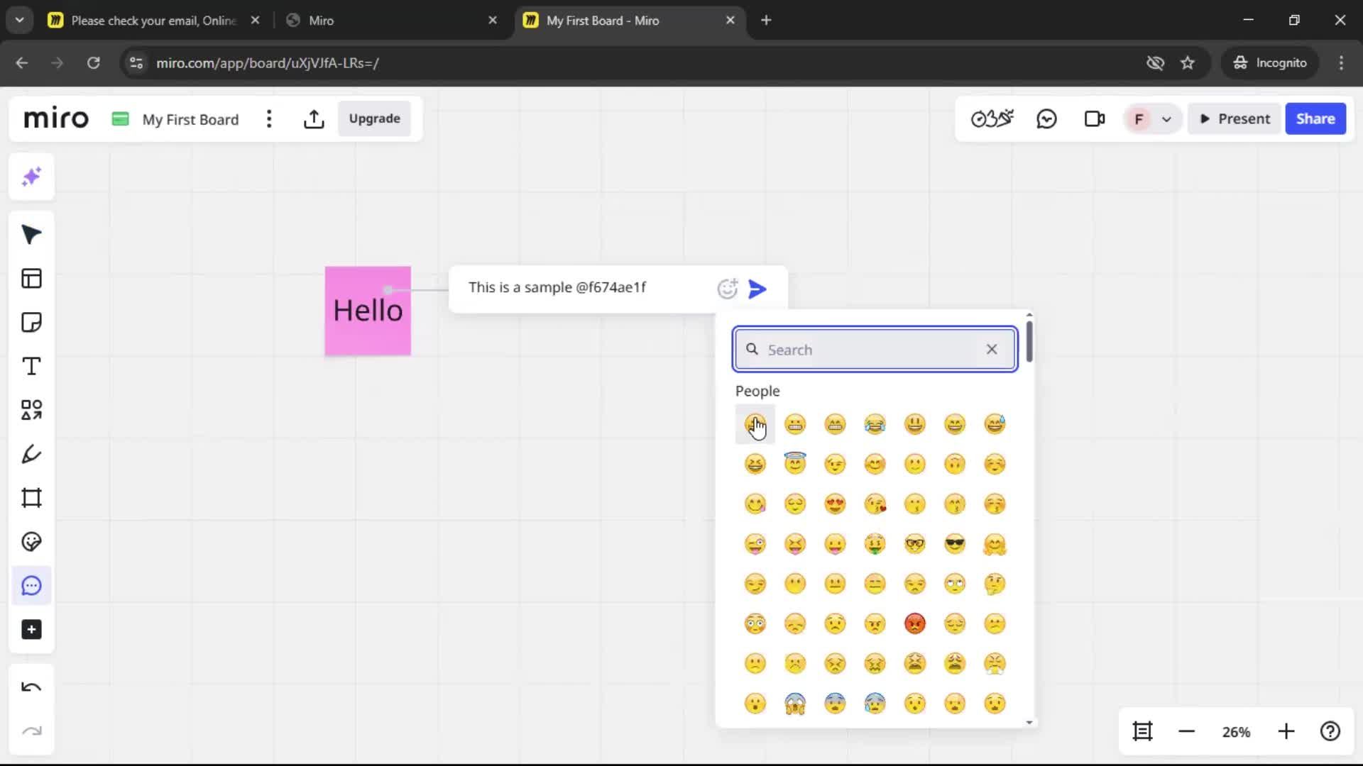 Onboarding screenshot