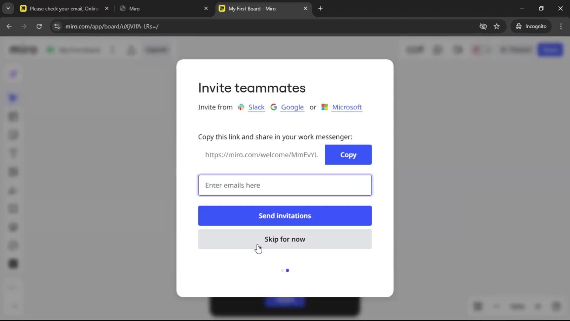 Onboarding screenshot