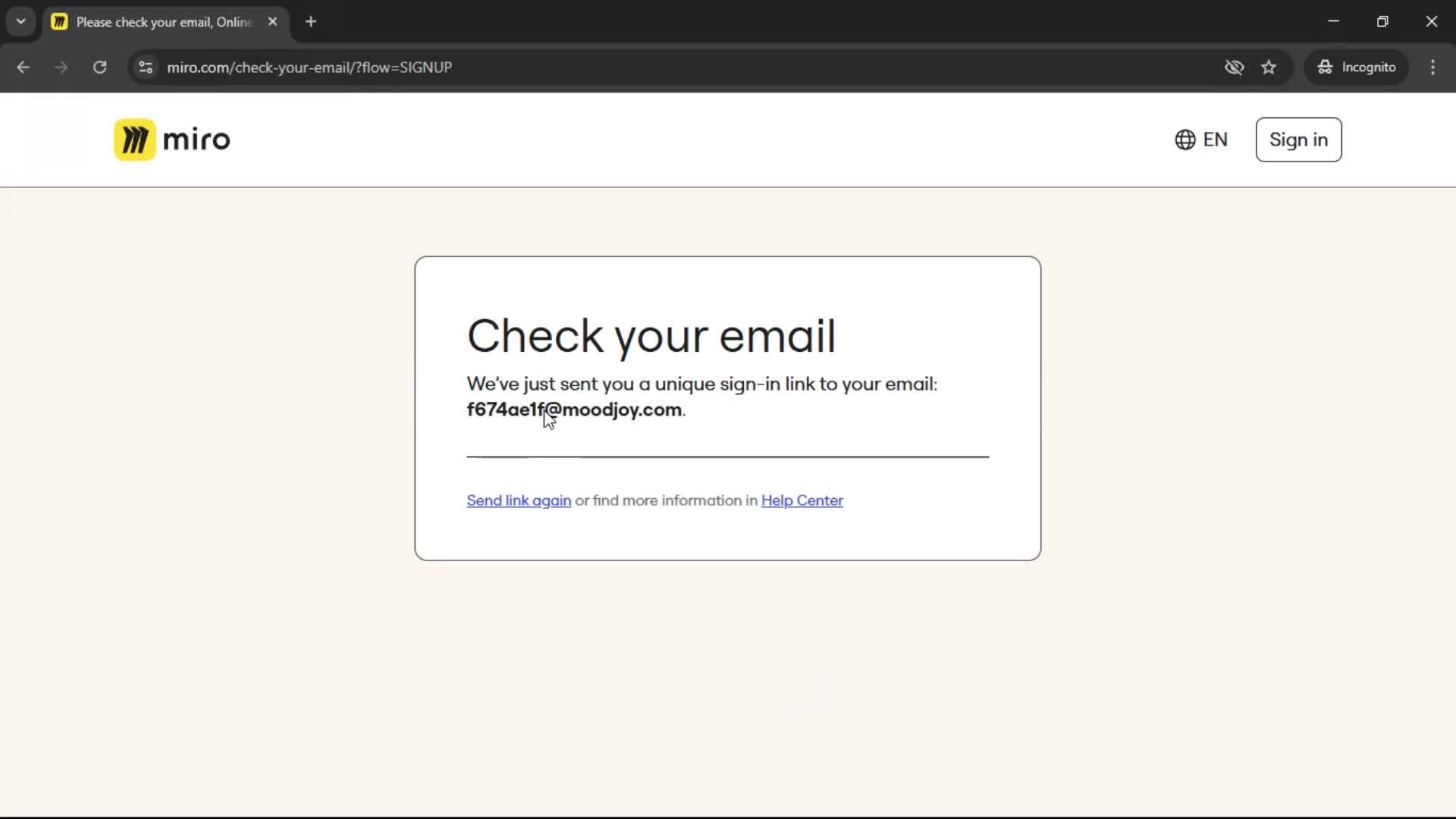Onboarding screenshot