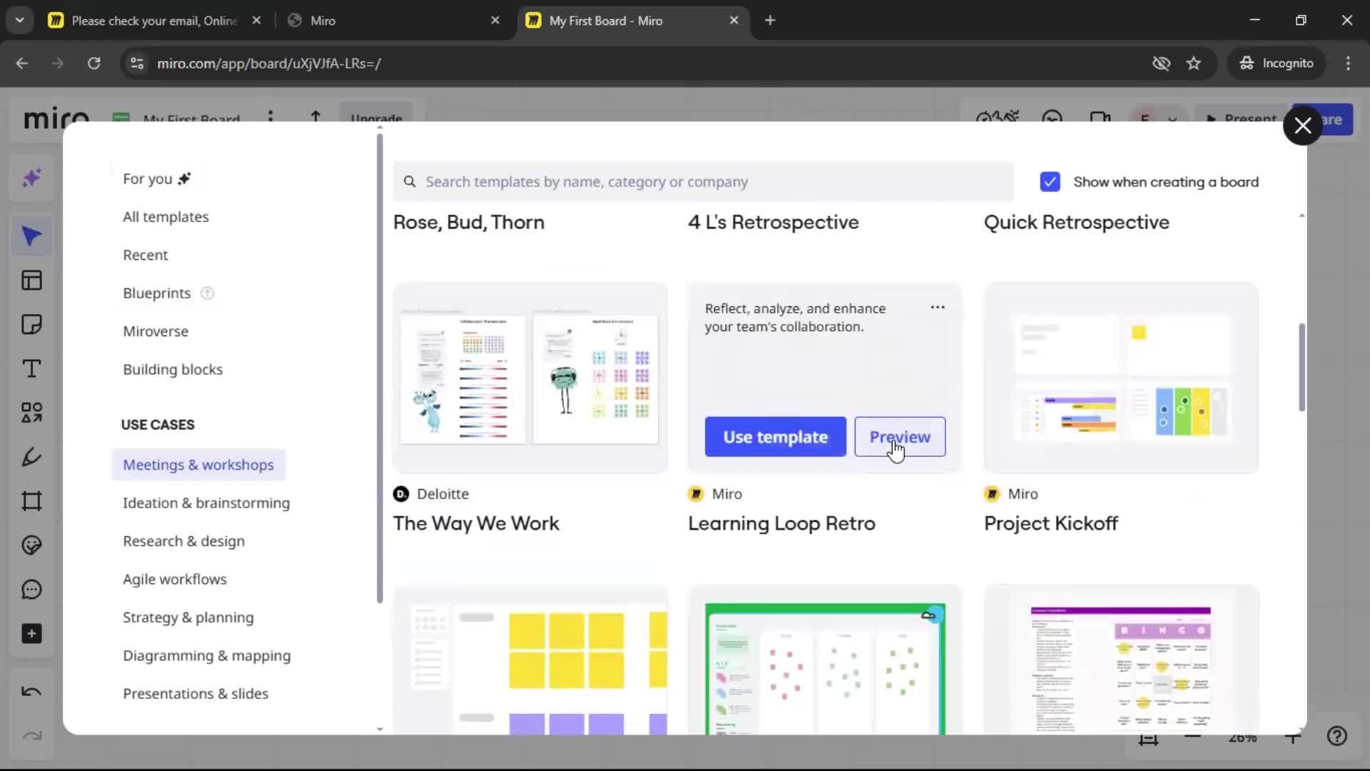 Onboarding screenshot
