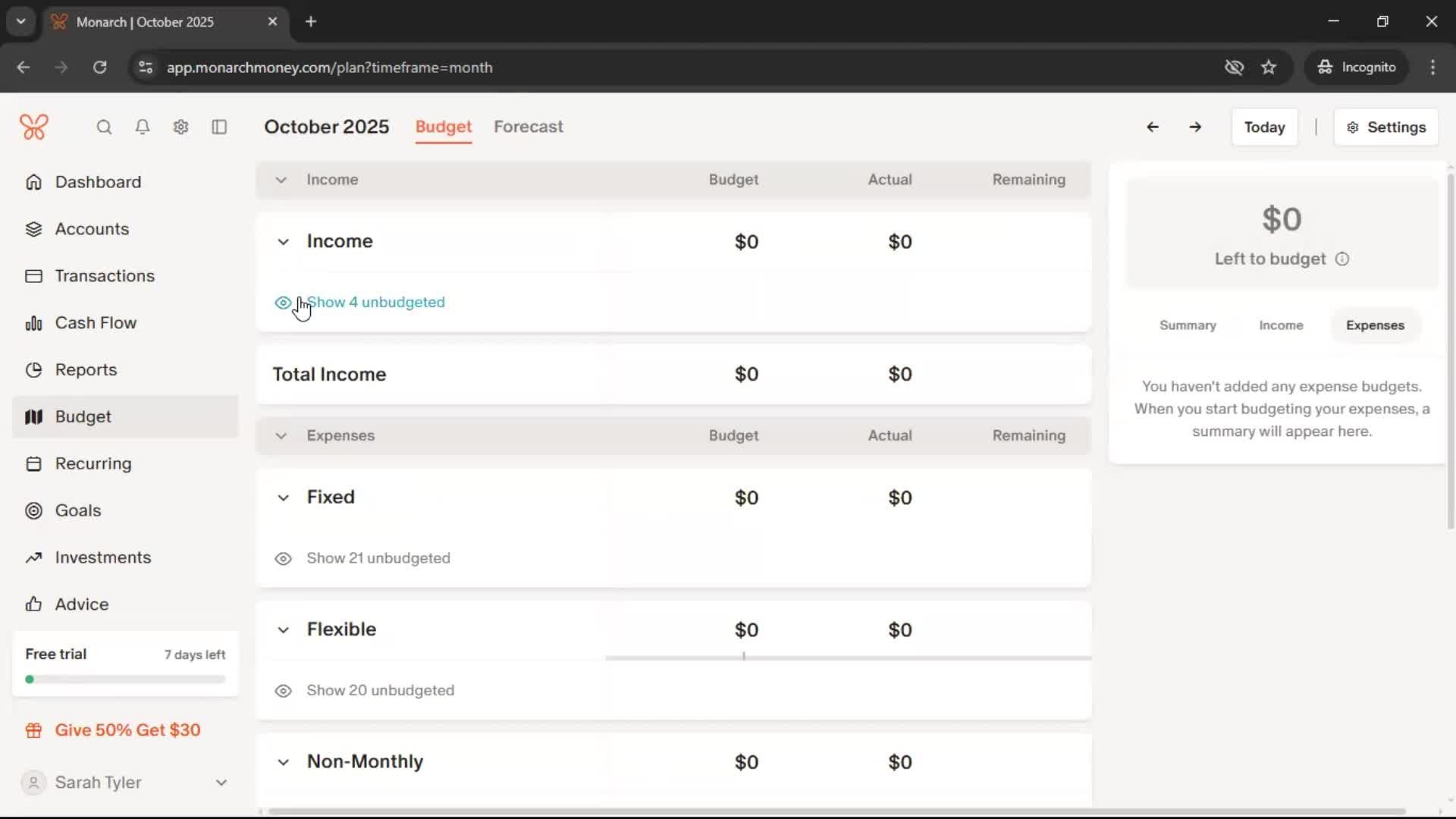 Onboarding screenshot