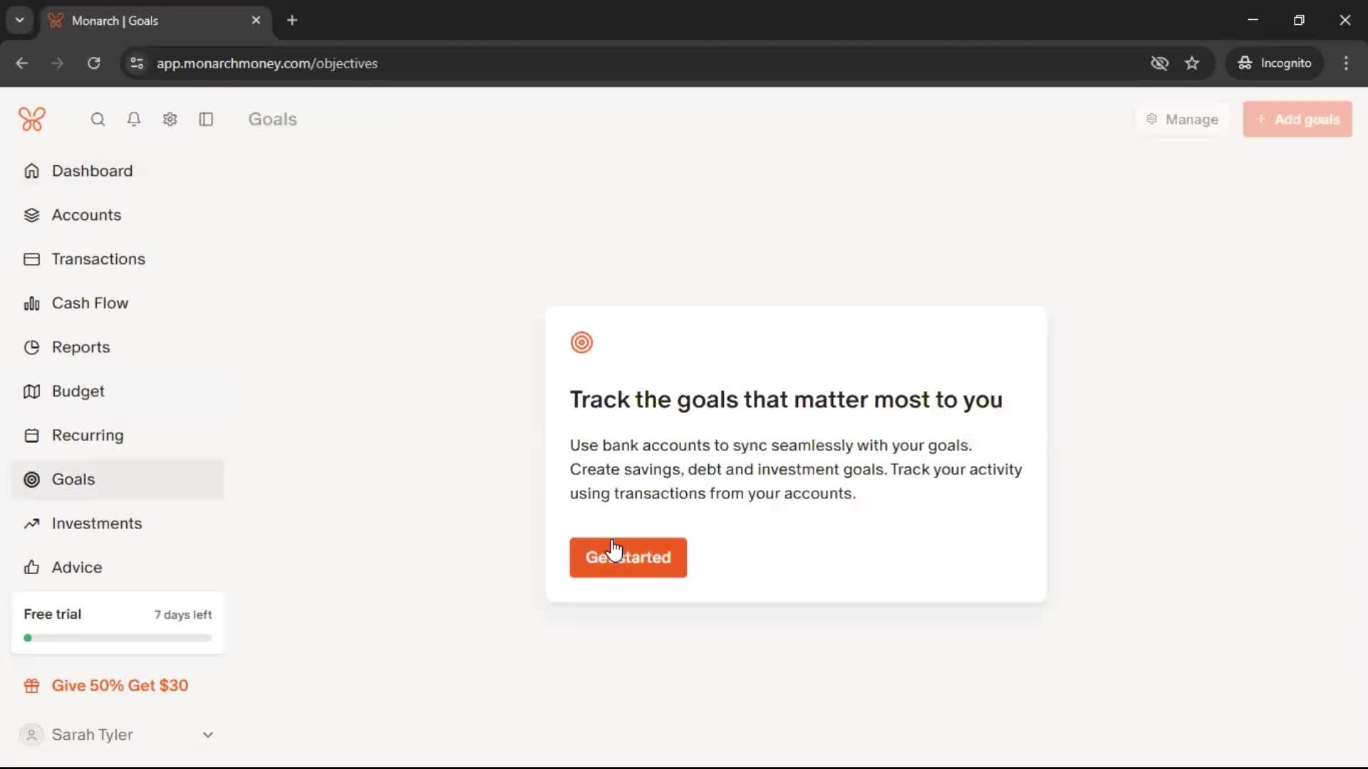 Onboarding screenshot
