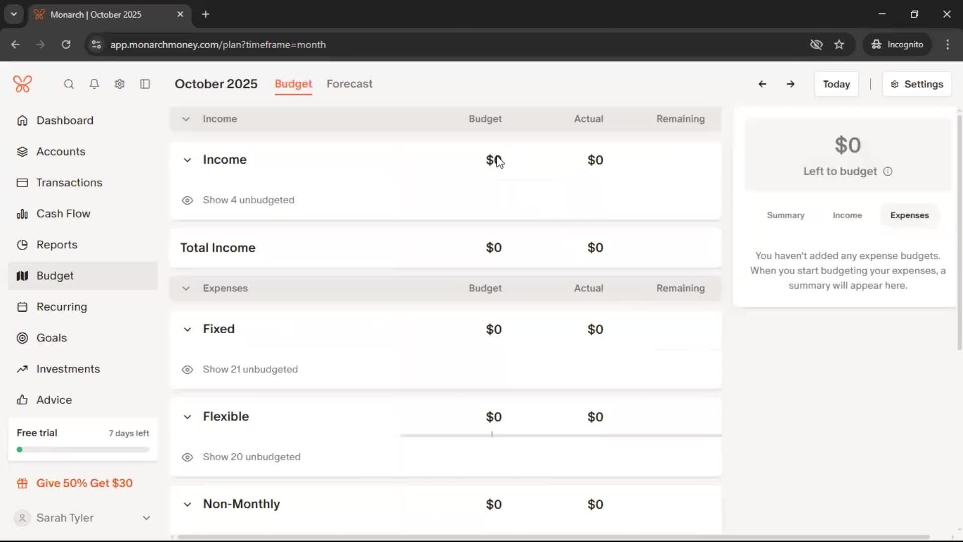Onboarding screenshot