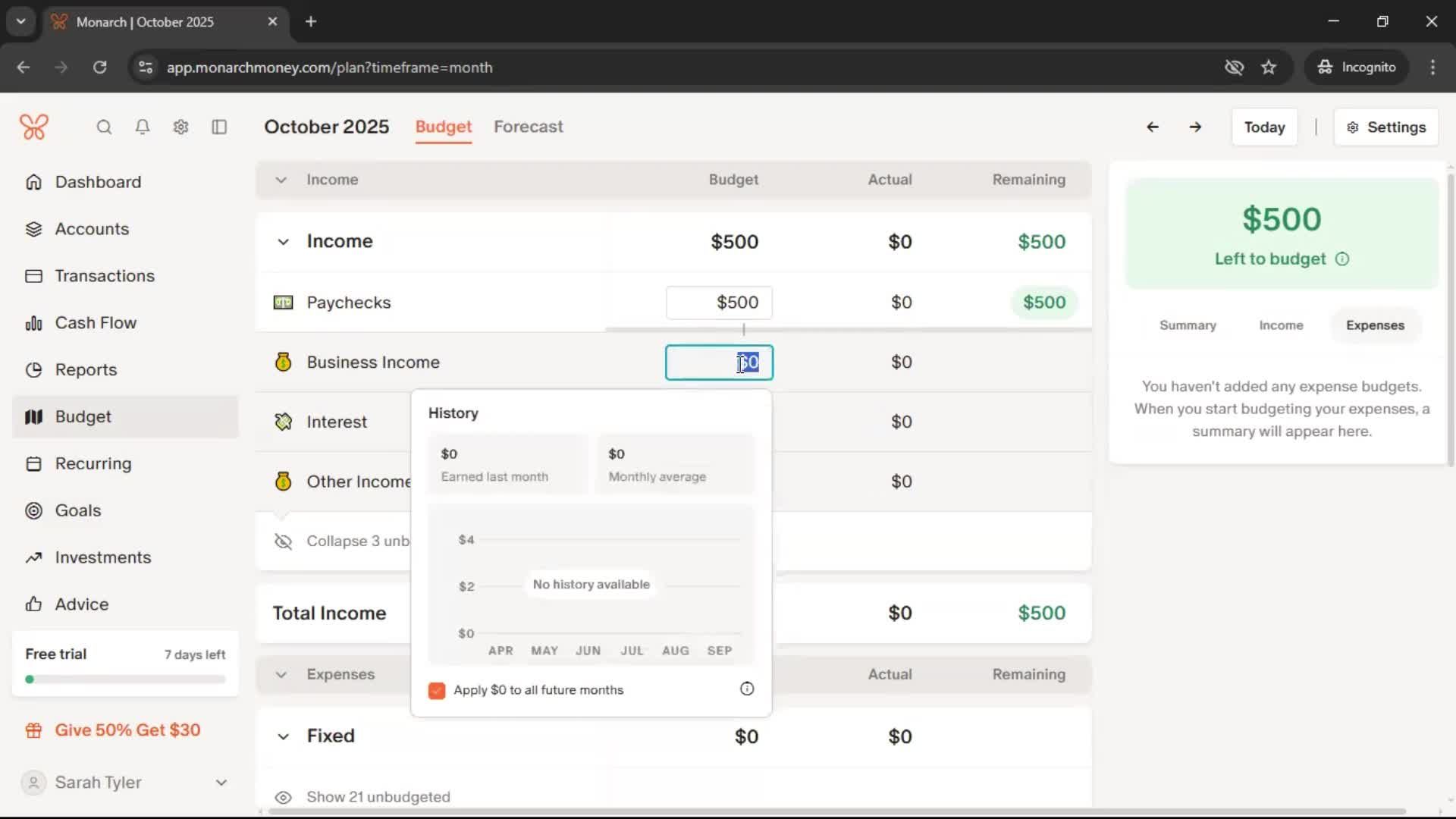 Onboarding screenshot