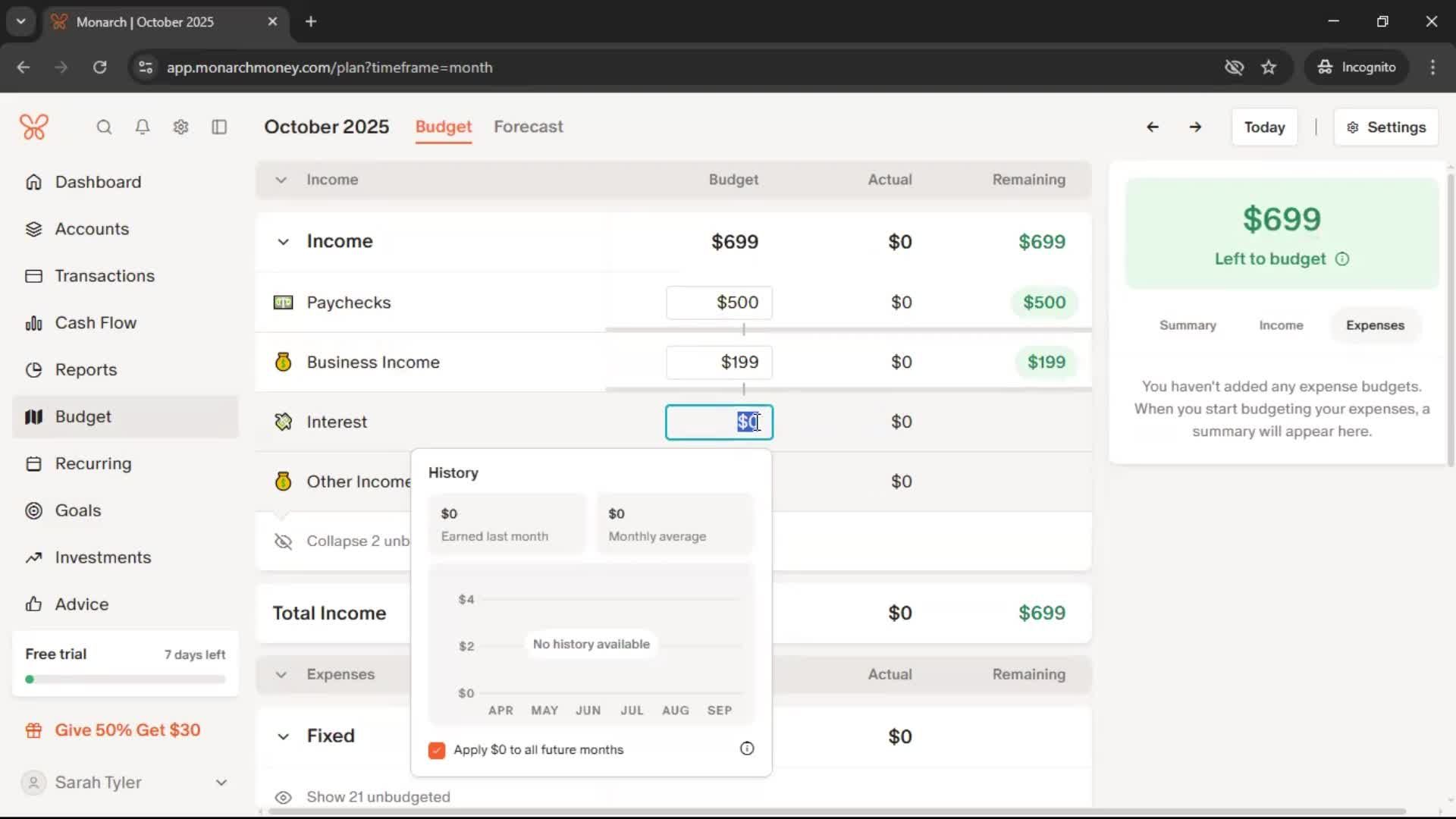 Onboarding screenshot