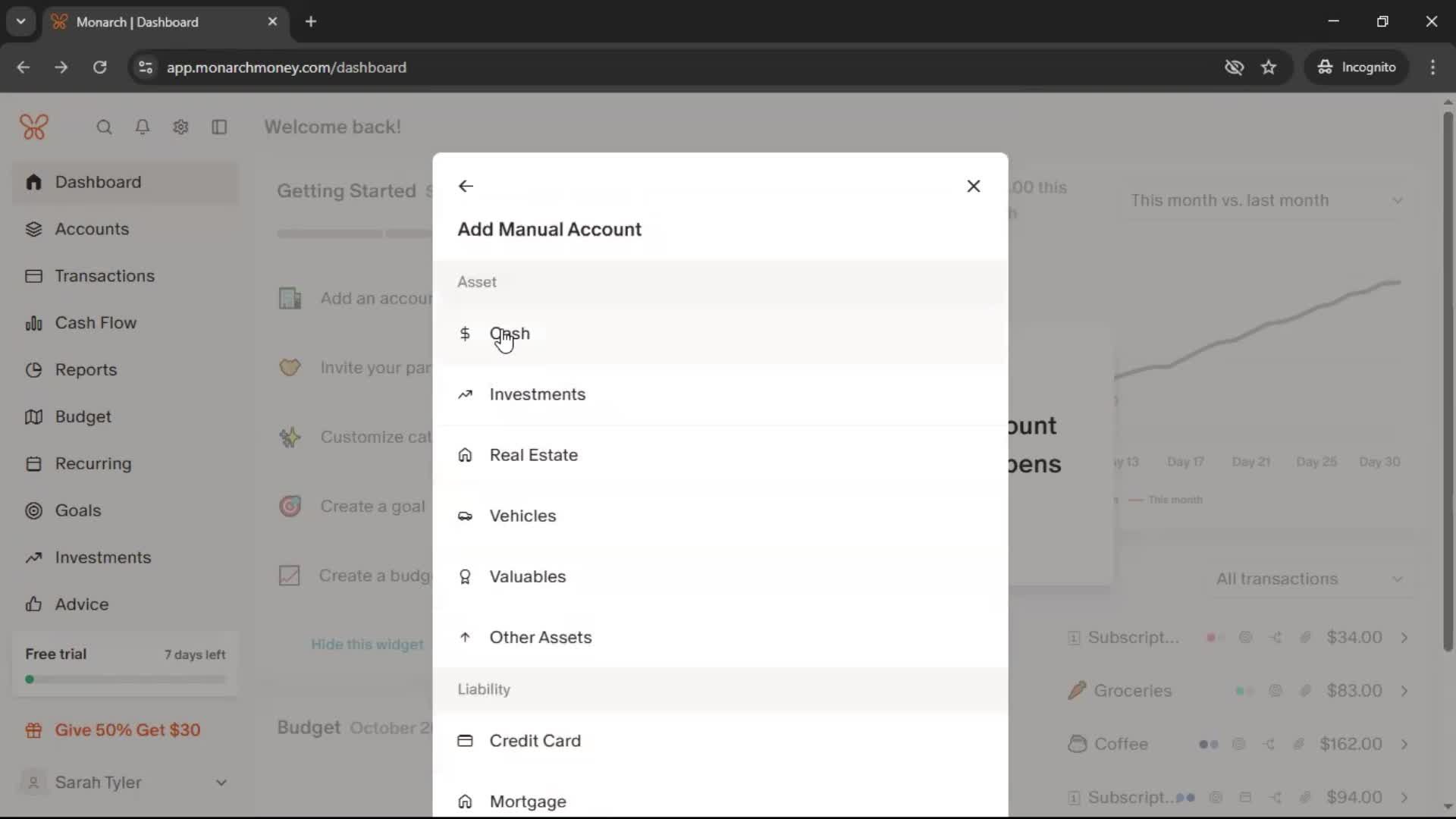 Onboarding screenshot